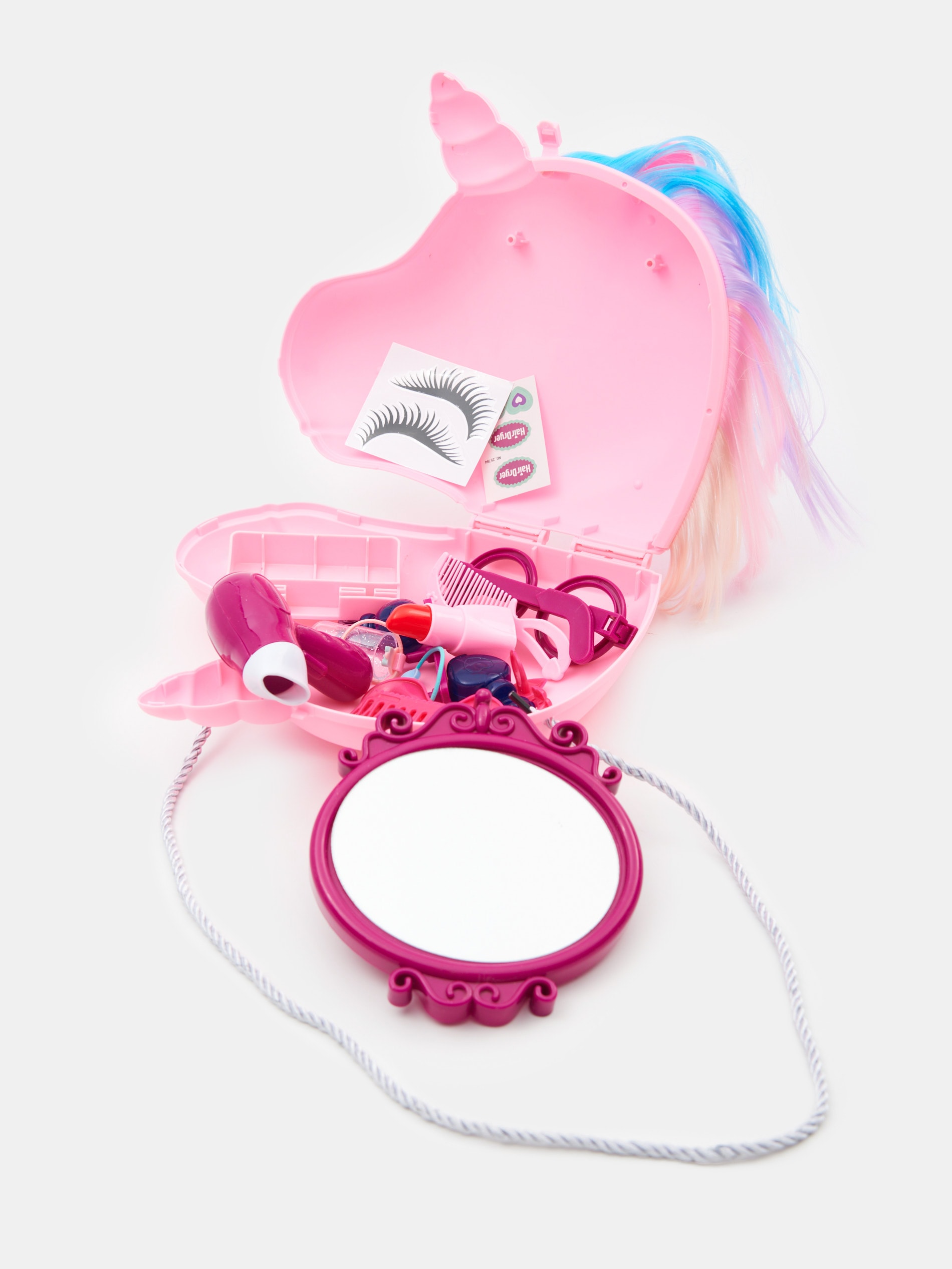 Sinsay - Τσάντα σε σχήμα μονόκερου με αξεσουάρ - ροζ φωτογραφία