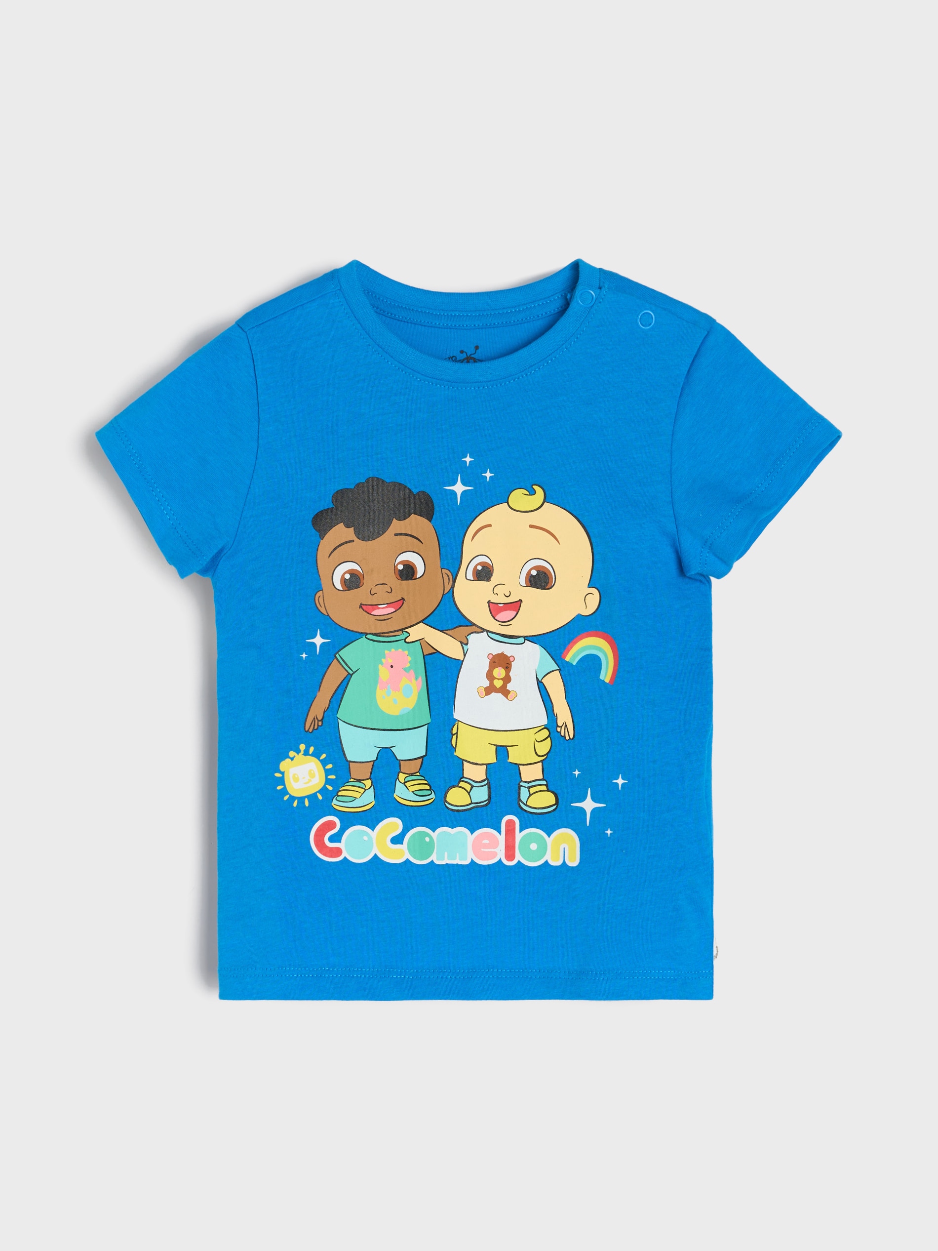 Sinsay - Koszulka CoComelon - niebieski