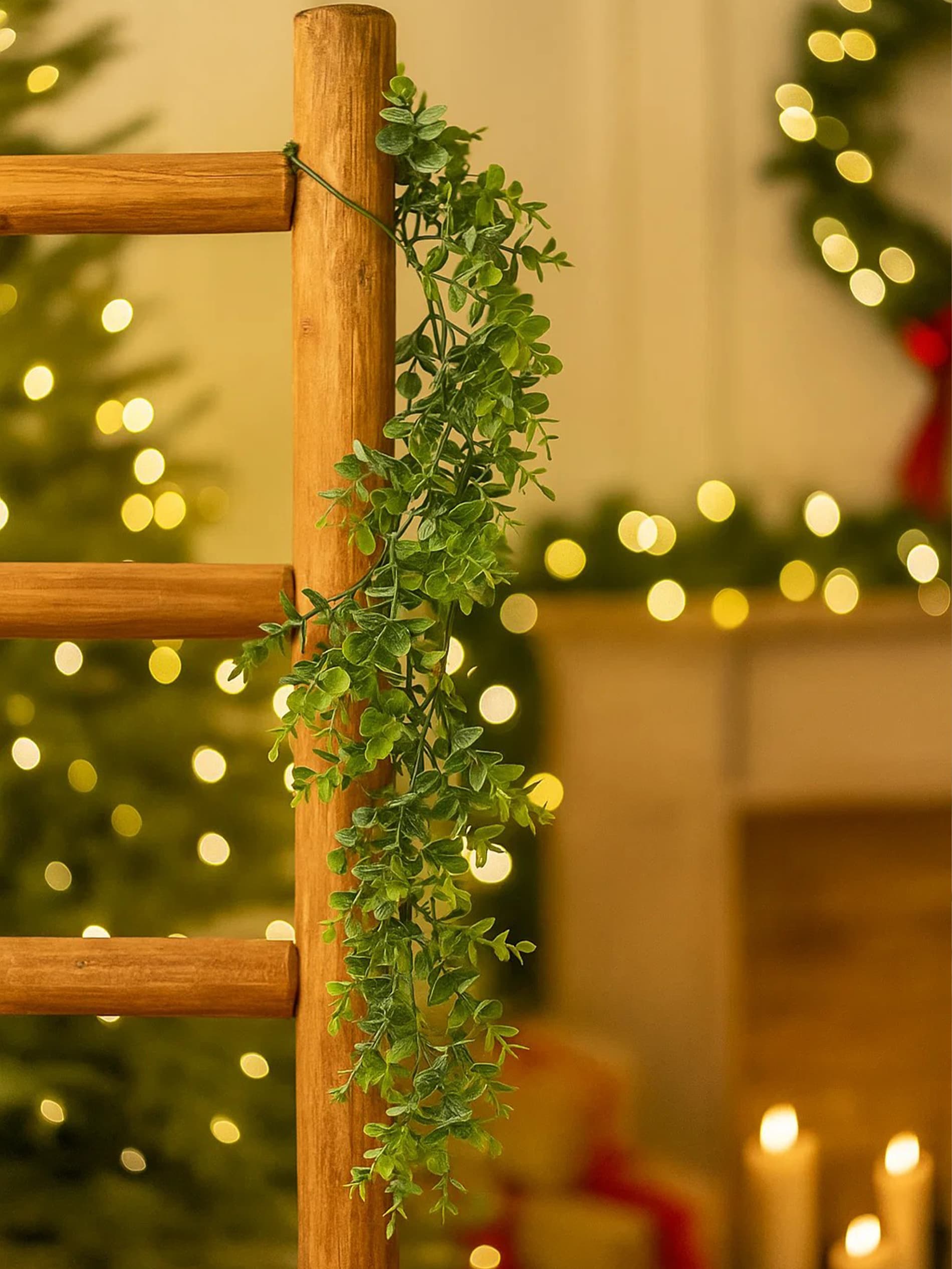 Sinsay - Χειμερινή γιρλάντα - πρασινο παλ φωτογραφία