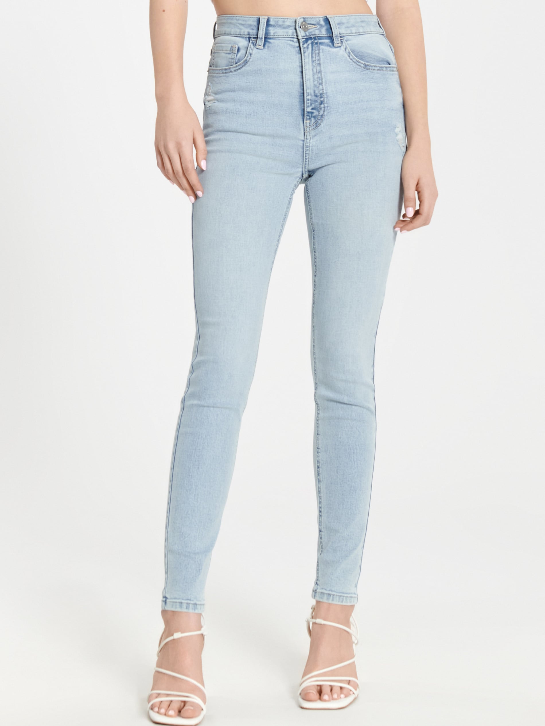Sinsay - High waist skinny farmer - Kék termék 2. képe