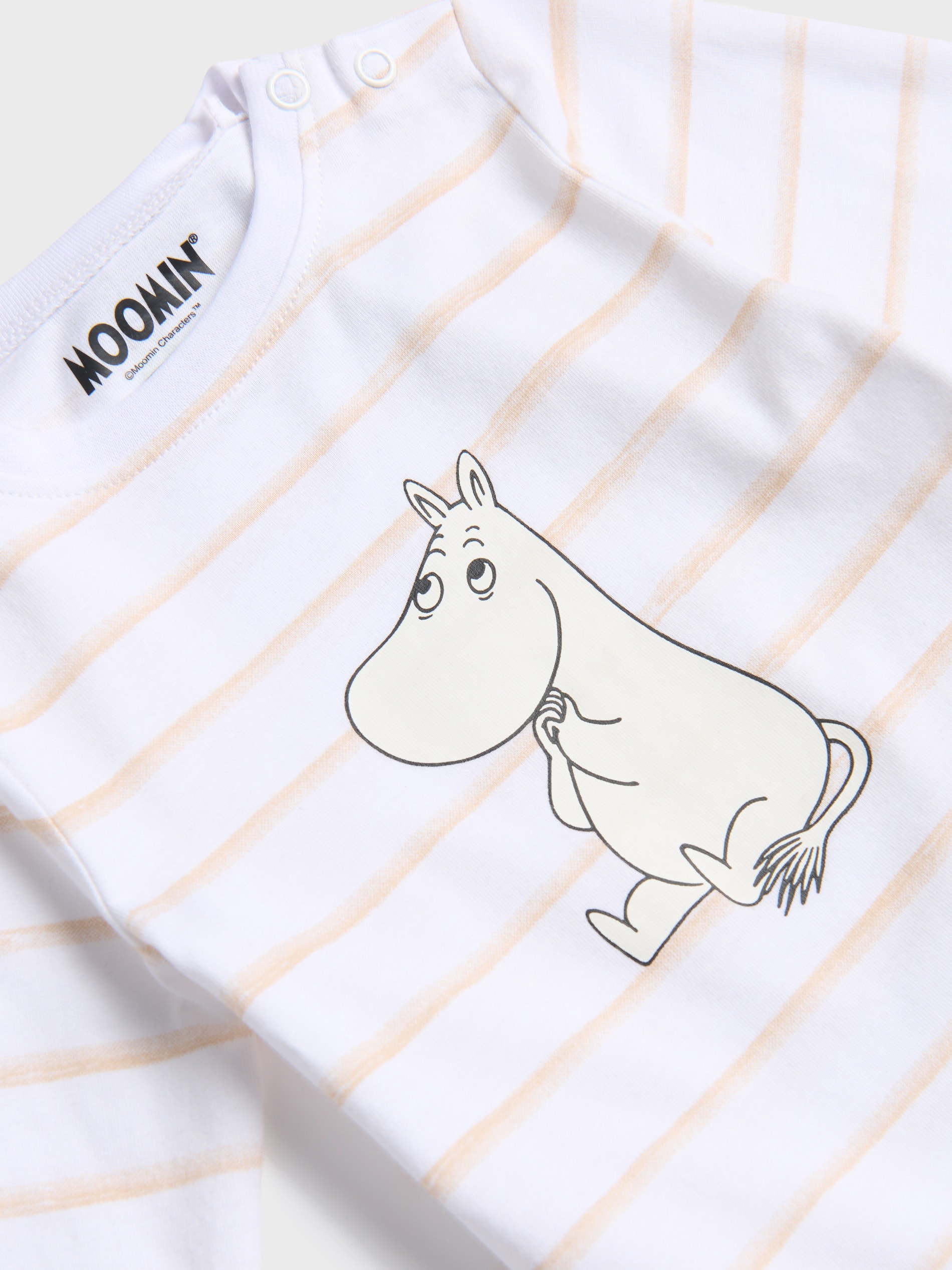 Sinsay - Κορμάκι με ρίγες The Moomins - λευκο φωτογραφία