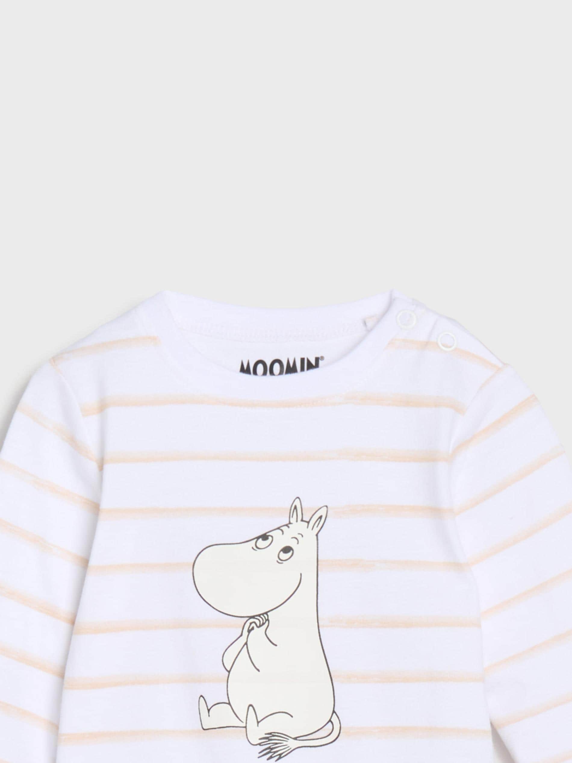 Sinsay - Κορμάκι με ρίγες The Moomins - λευκο φωτογραφία