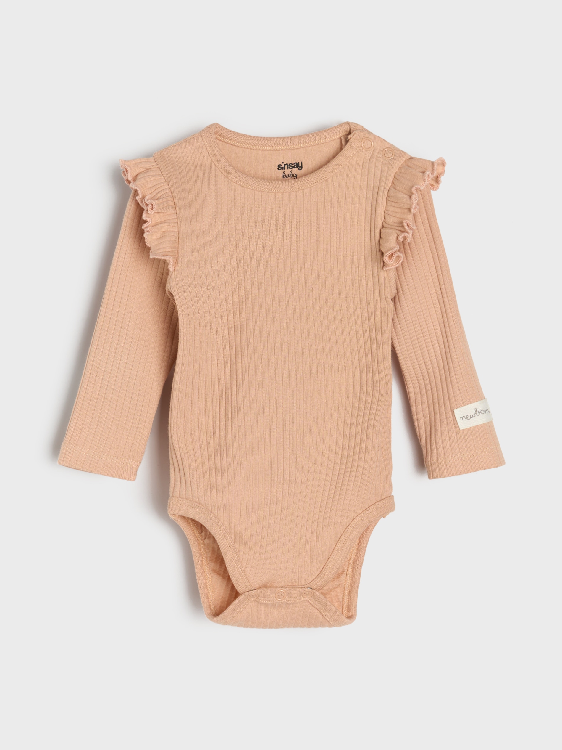 Sinsay - Ριπ τοπ σώμα 2 τεμάχια - ροζ παστελ φωτογραφία