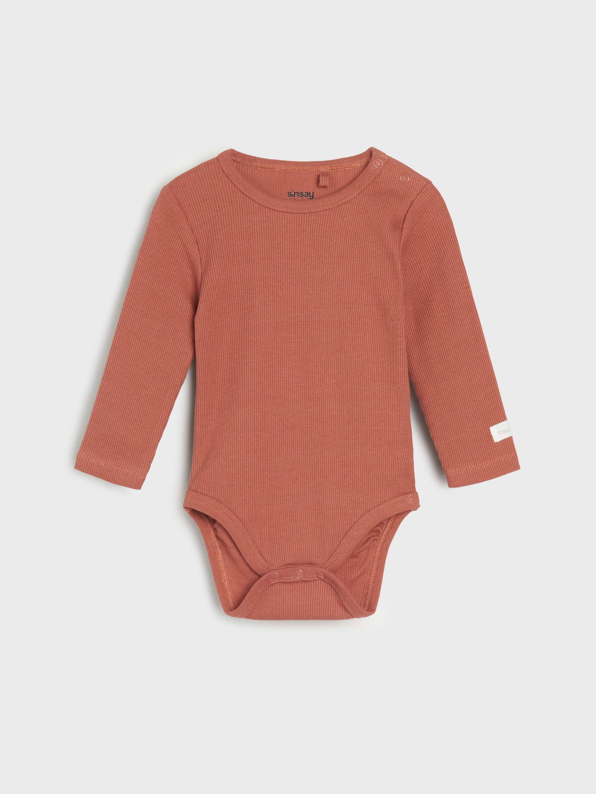 Sinsay - Σετ με 3 κορμάκια - κρεμ φωτογραφία