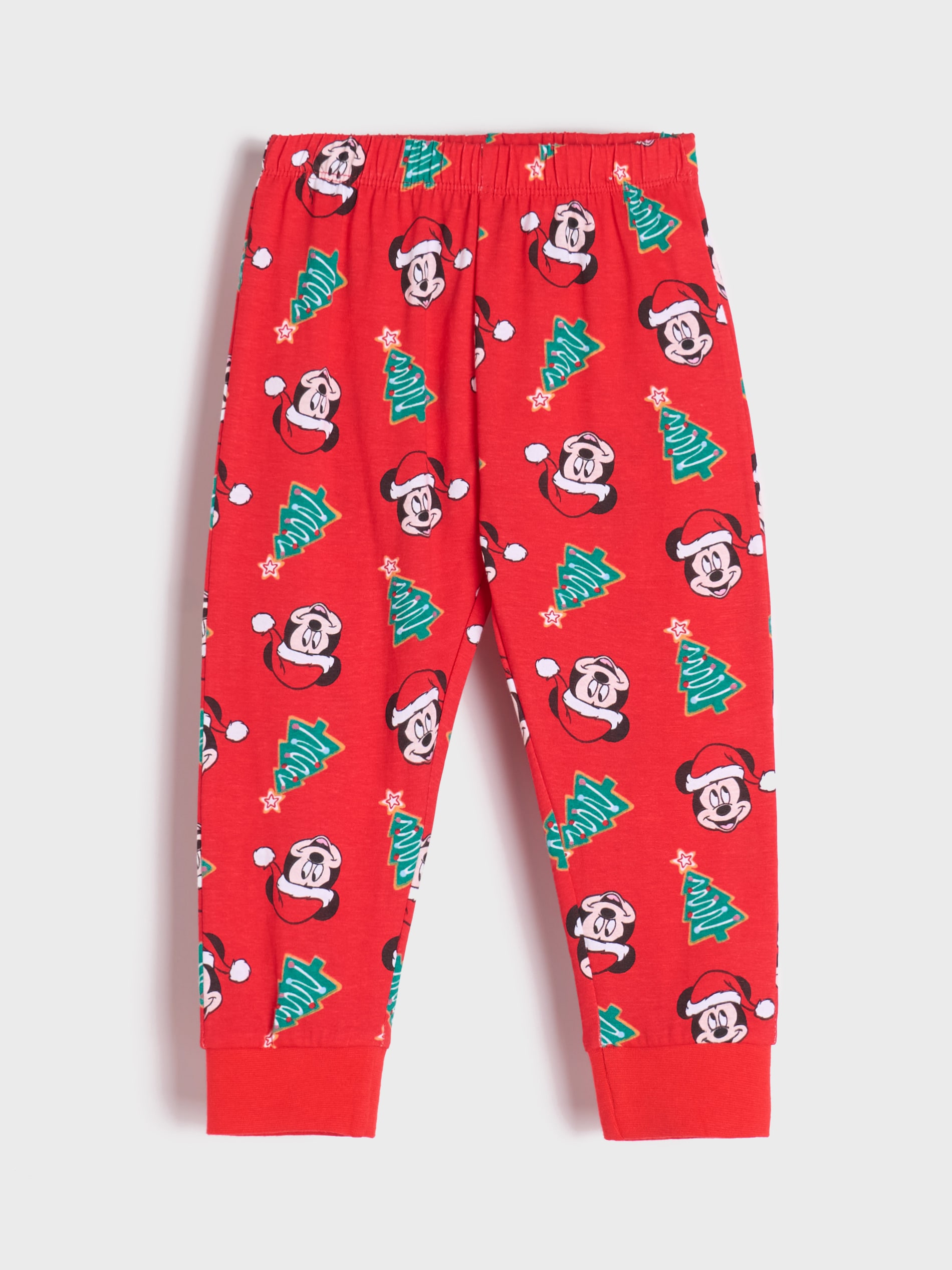 Sinsay - Pijama Din Două Piese Mickey Mouse - Roșu