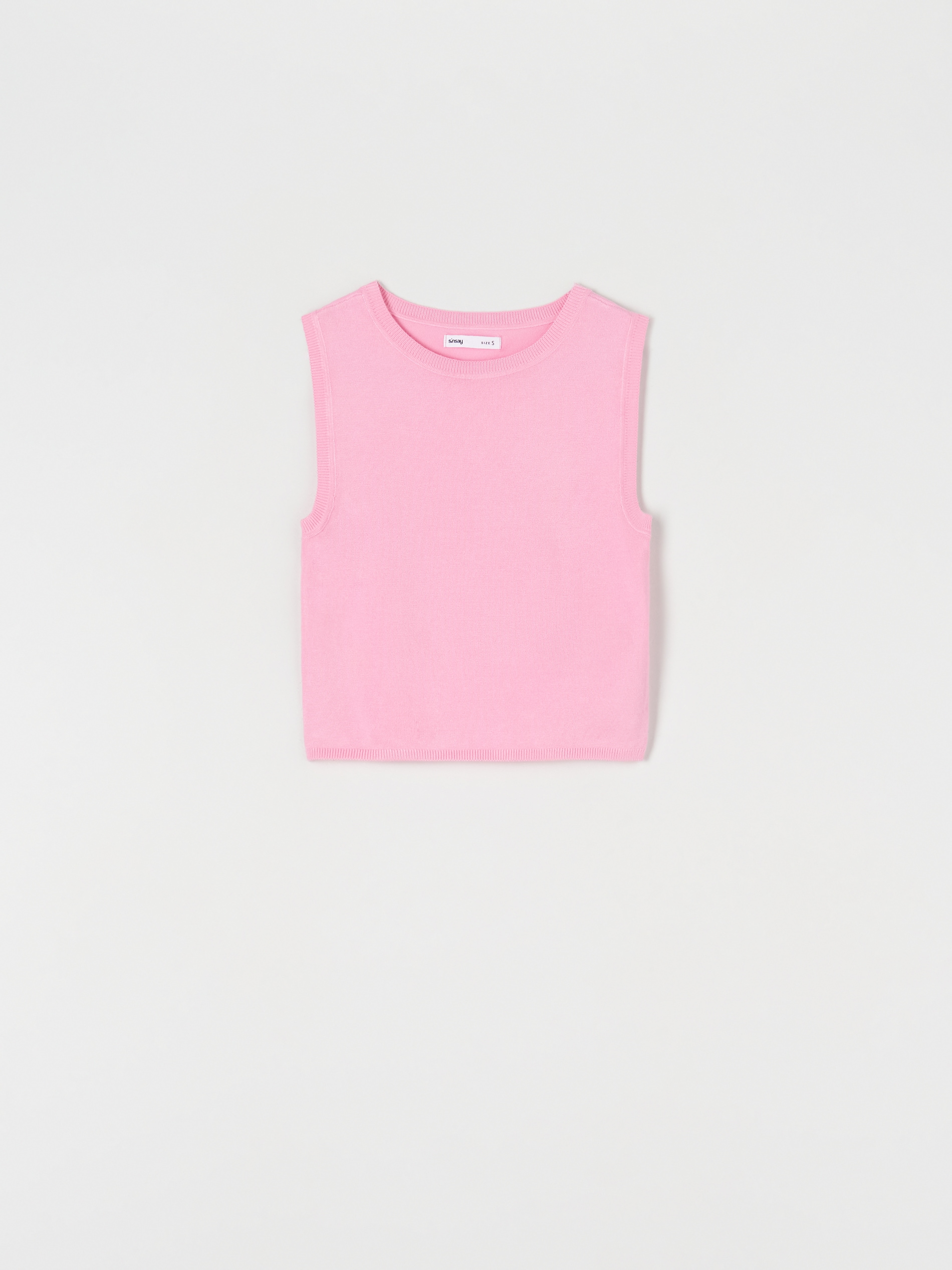 Sinsay - Prugasti Top - Roze