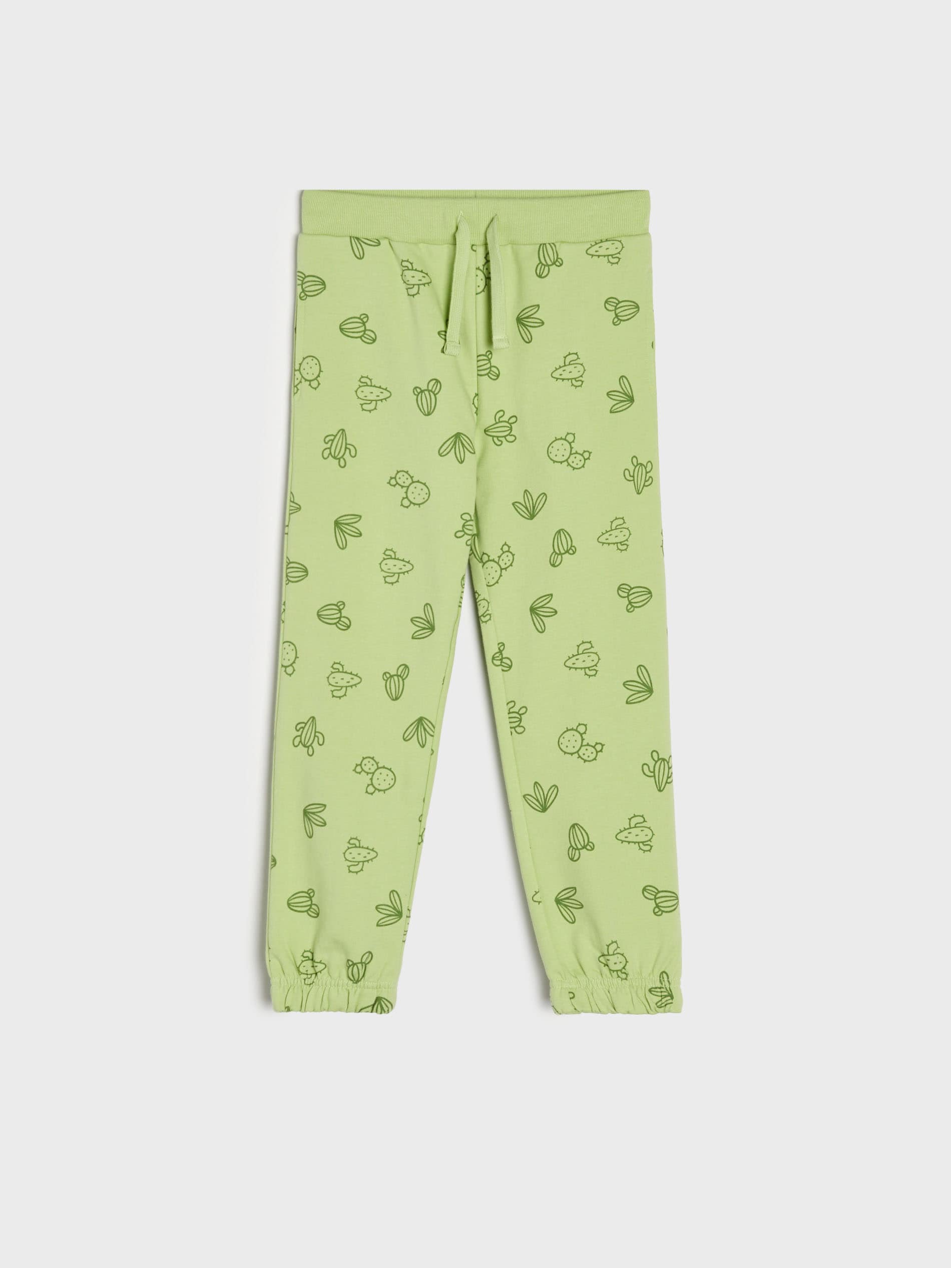 Sinsay - Pantaloni Sport Jogger - Verde-pal