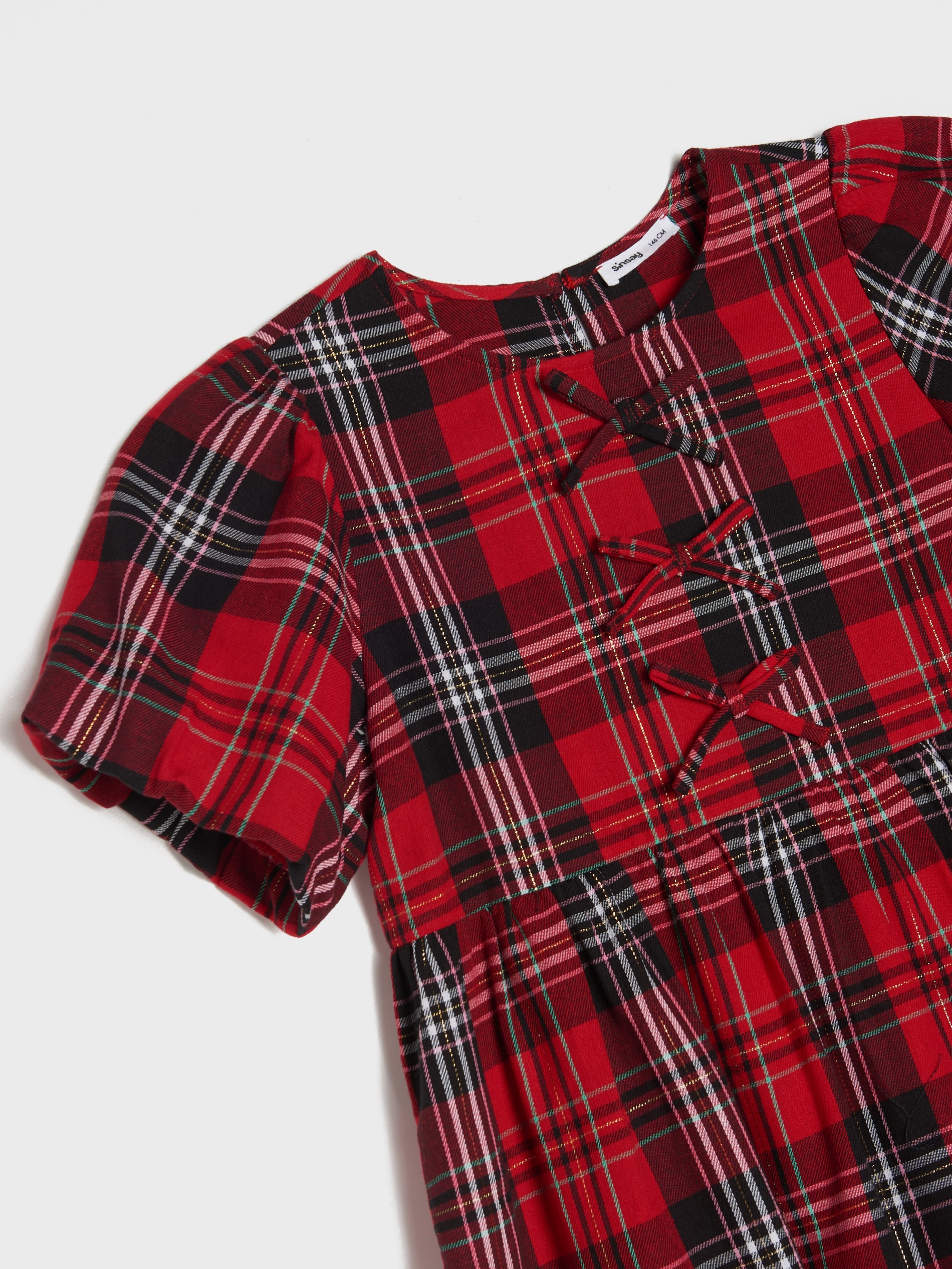 Sinsay - Φόρεμα babydoll - κοκκινο φωτογραφία