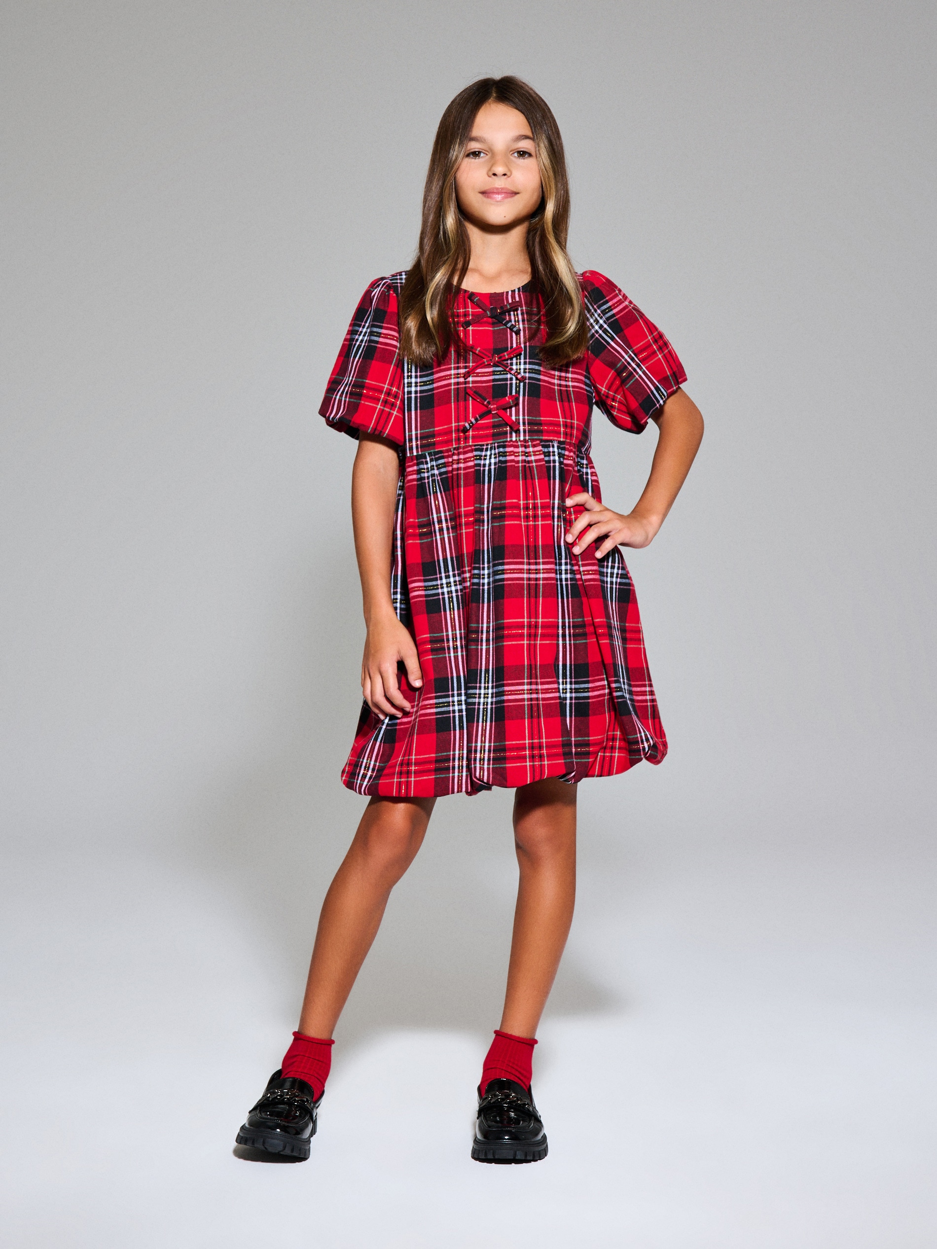 Sinsay - Φόρεμα babydoll - κοκκινο φωτογραφία