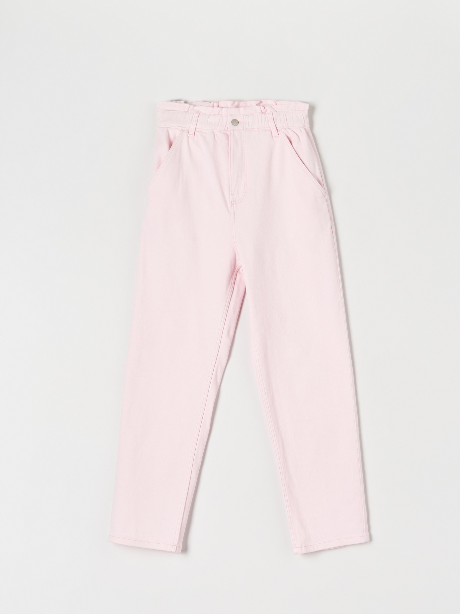 Sinsay - Mom Fit Farmerke - Roze