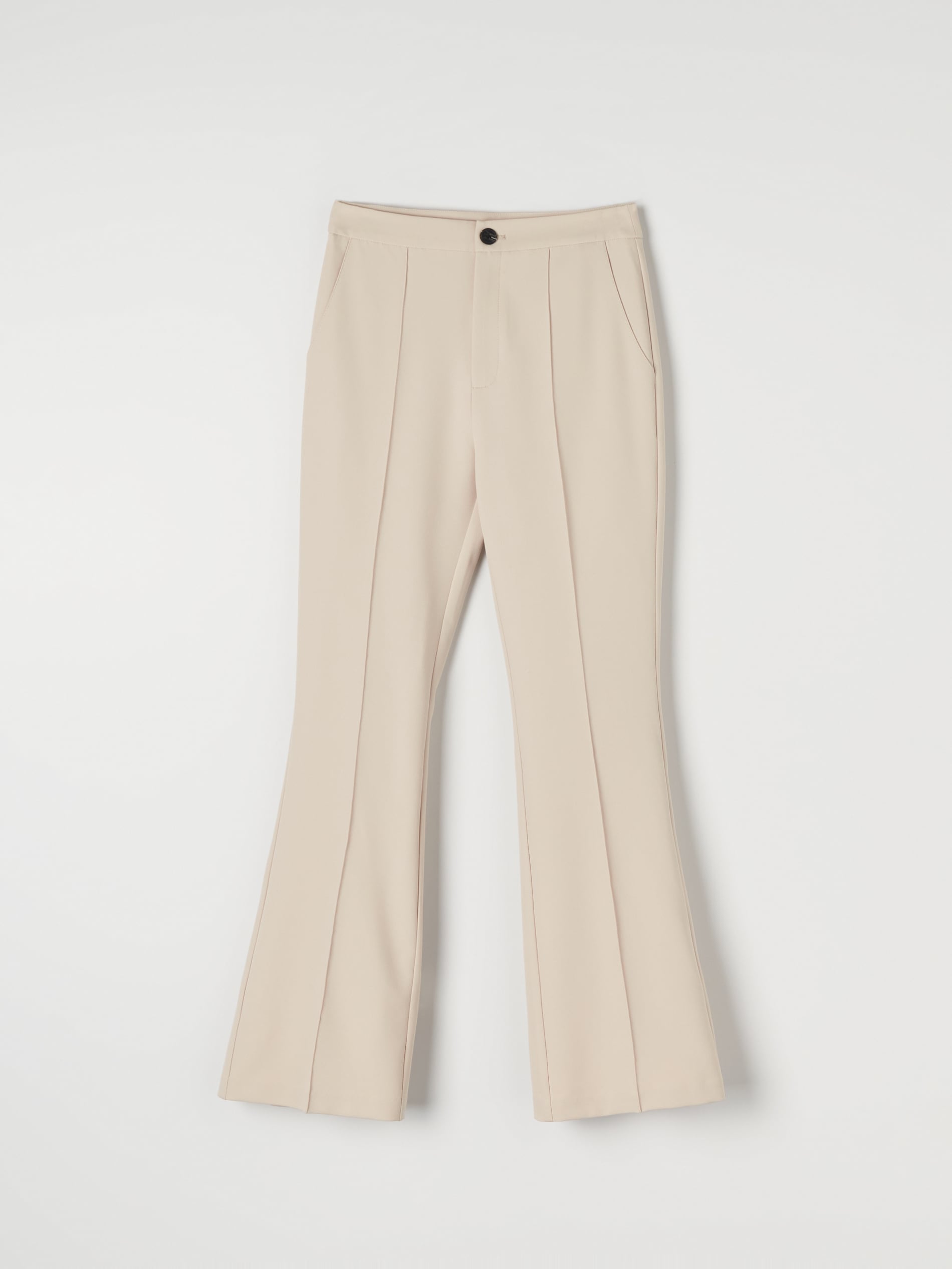 Sinsay - Flare Pantalone - Nude