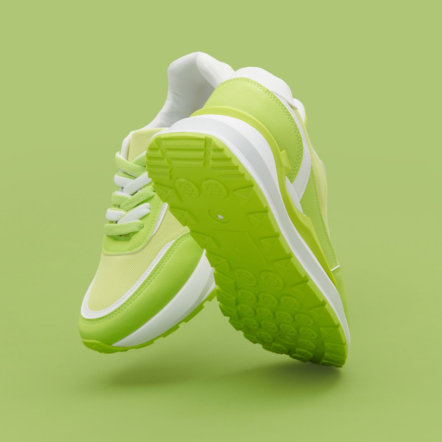 Sinsay – Pantofi sport – Verde acc poza 2022 adidasi-sport.ro cel mai bun pret  online