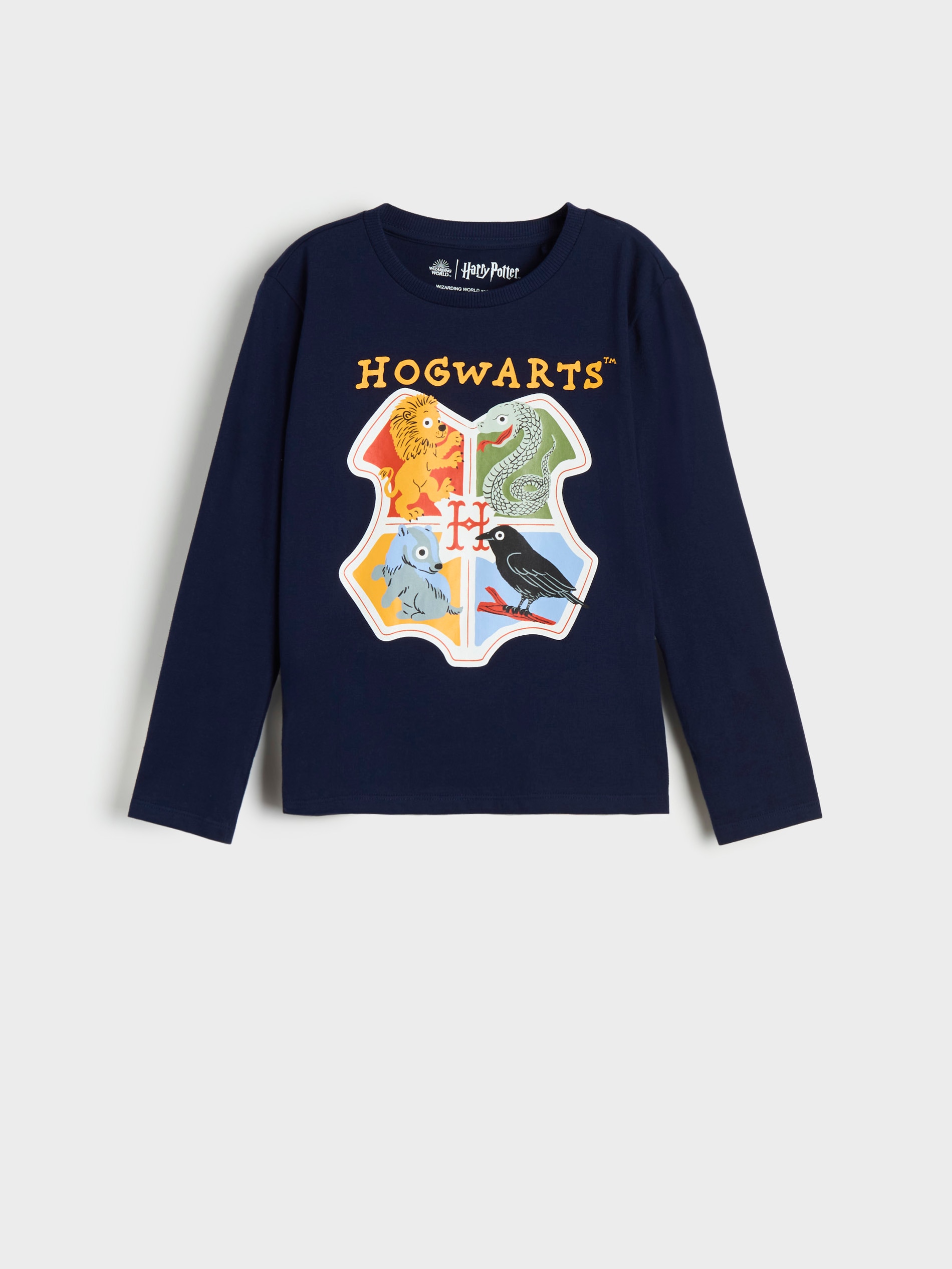 Sinsay - Pijama Din Două Piese Harry Potter - Bleumarin