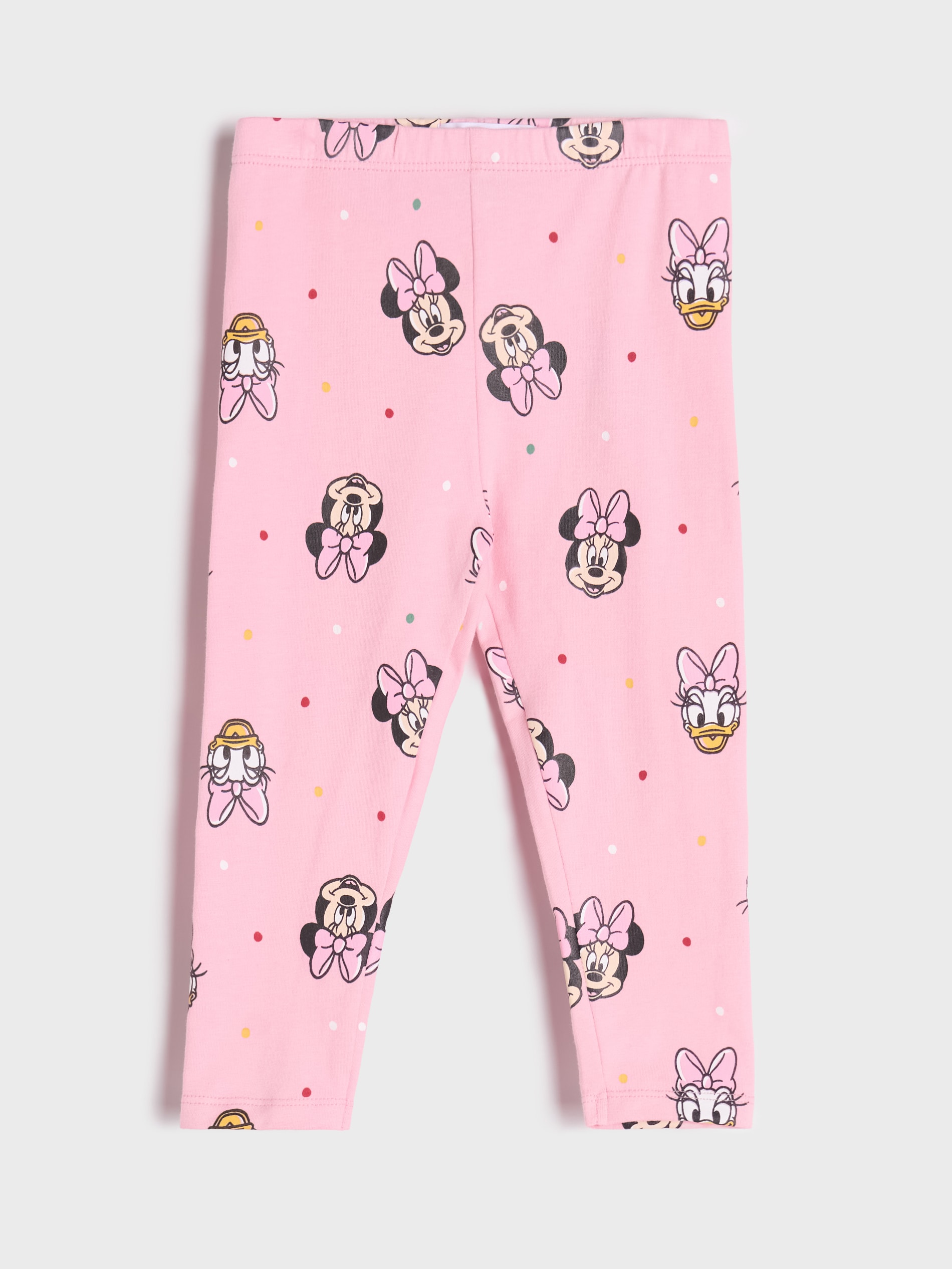 Sinsay - Set De 3 Perechi De Colanți Minnie Mouse - Crem