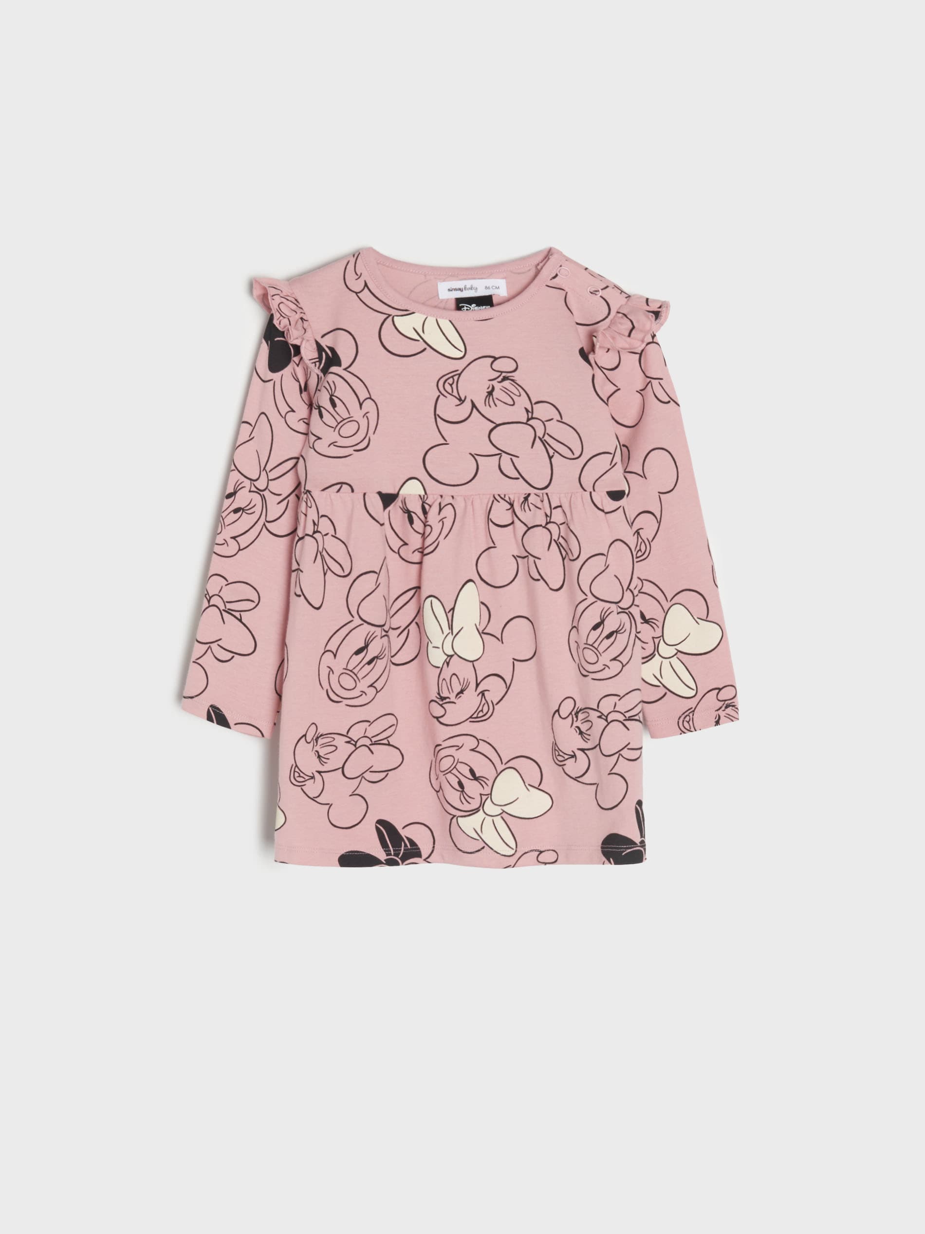 Sinsay - Minnie Mouse ruha - Bíbor termék 2. képe
