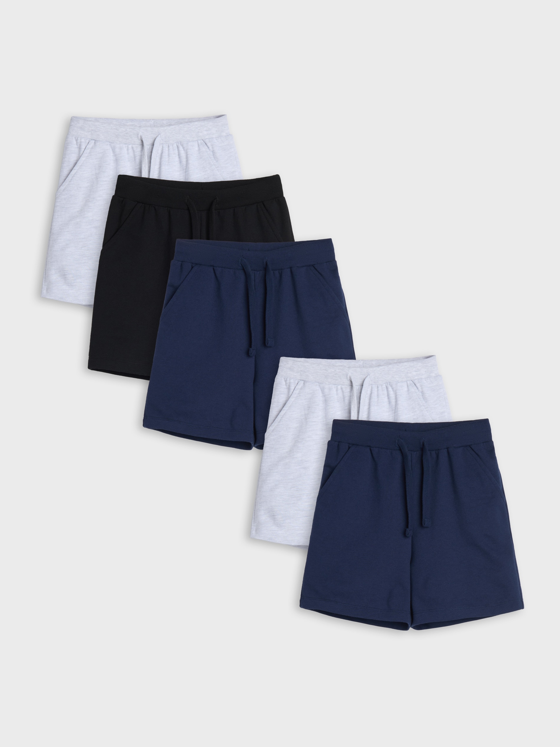 Sinsay - Szorty 5 pack - granatowy
