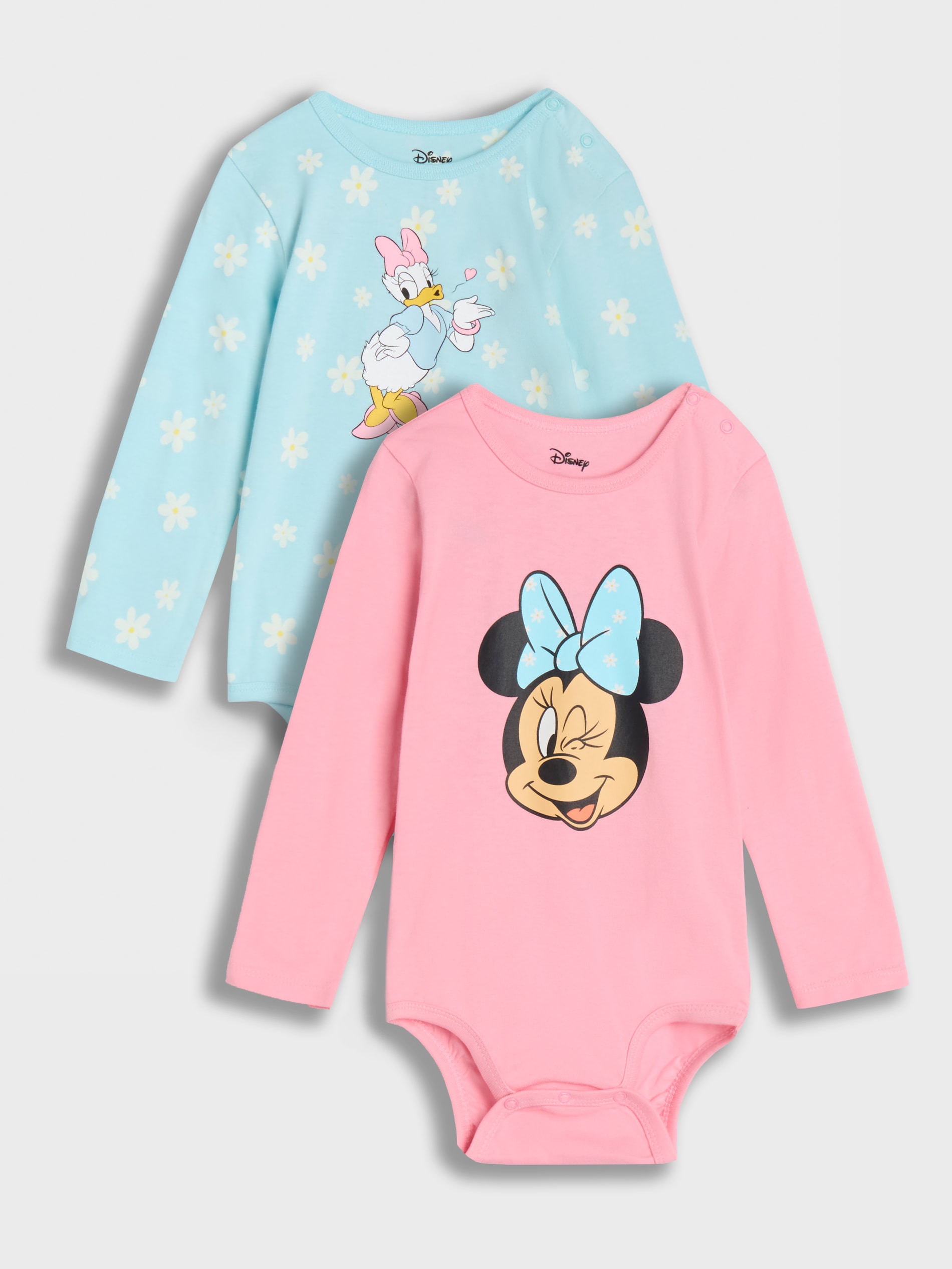 Sinsay - Set De 2 Body-uri Minnie Mouse - Light Blue