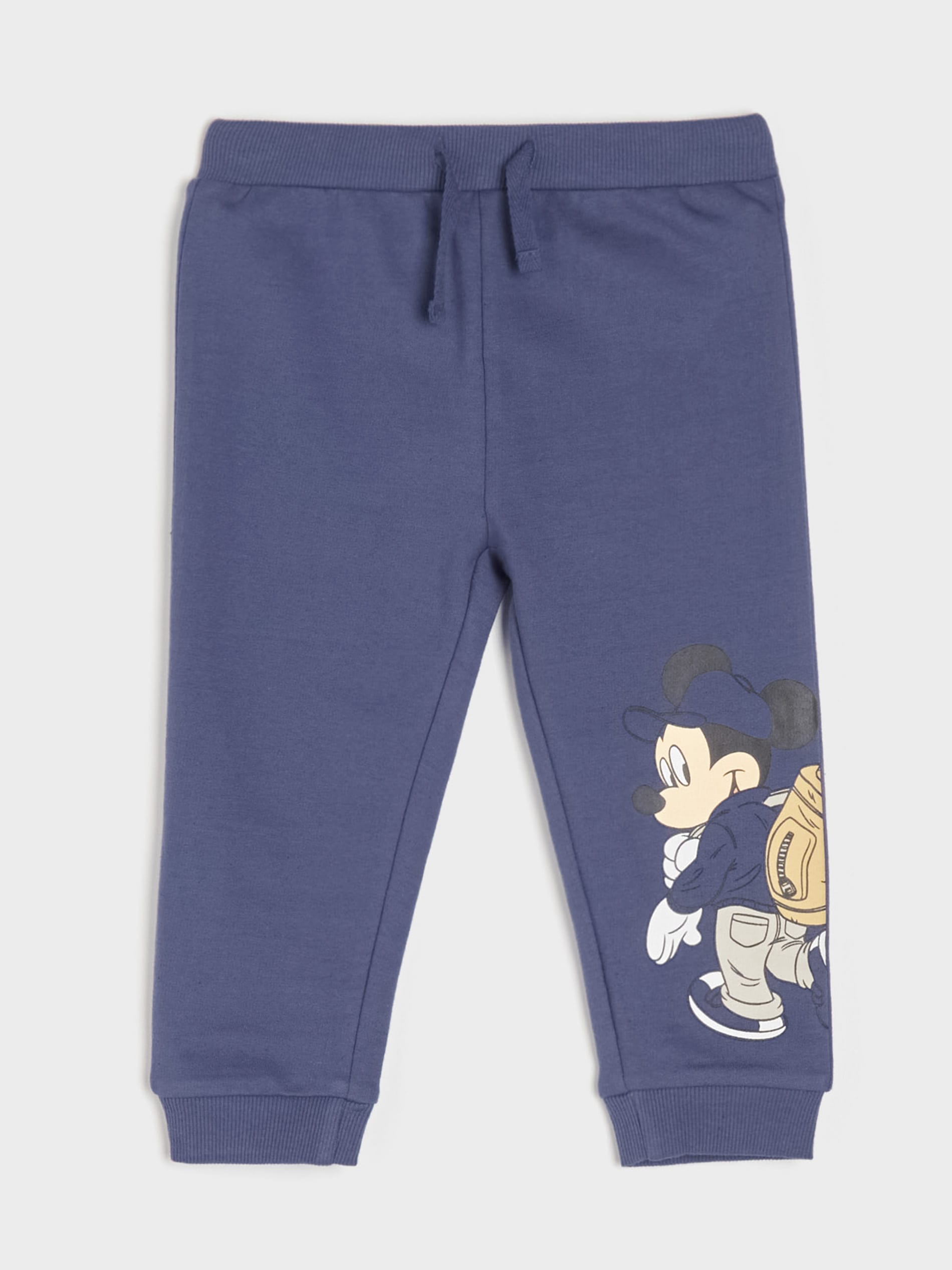 Sinsay - Set De 2 Perechi De Pantaloni Sport Mouse Mickey - Verde-oliv Deschis