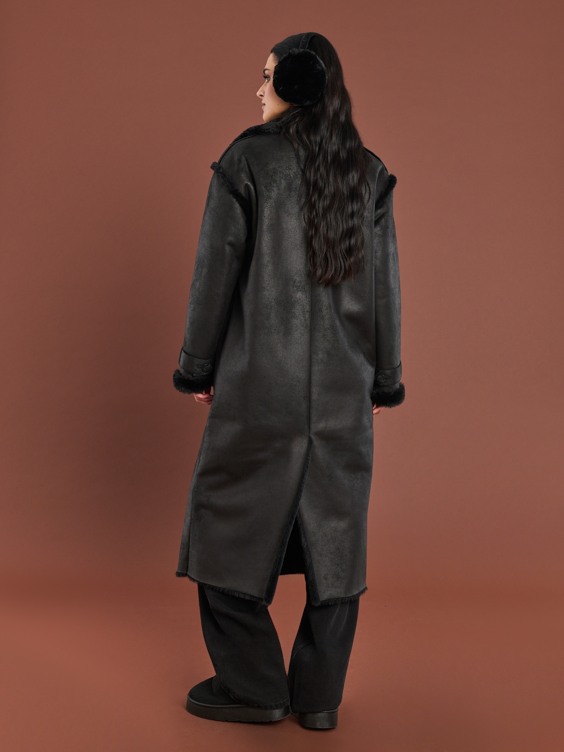 Sinsay - Παλτό - μαυρο φωτογραφία