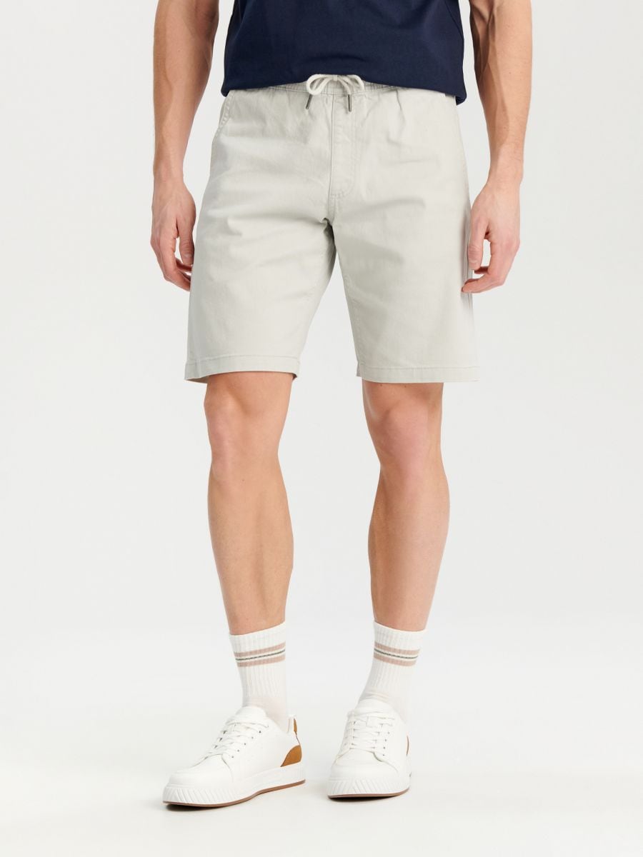 Къси панталони jogger - телесен цвят - SINSAY