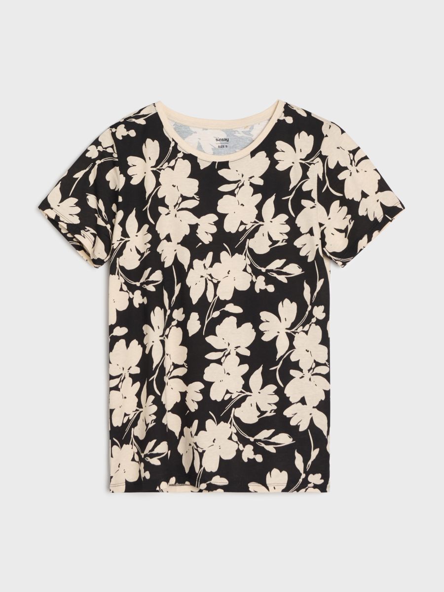 Mintás pamutpóló - más - SINSAY