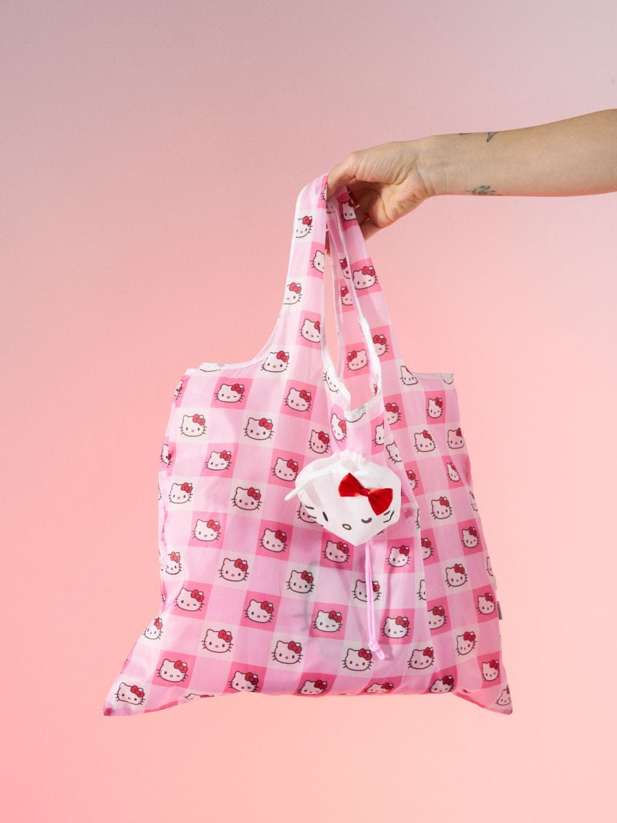 Kokkupandav ostukott Hello Kitty - pastellroosa - SINSAY