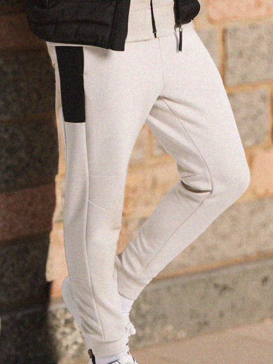 Pantaloni sport - bej - SINSAY