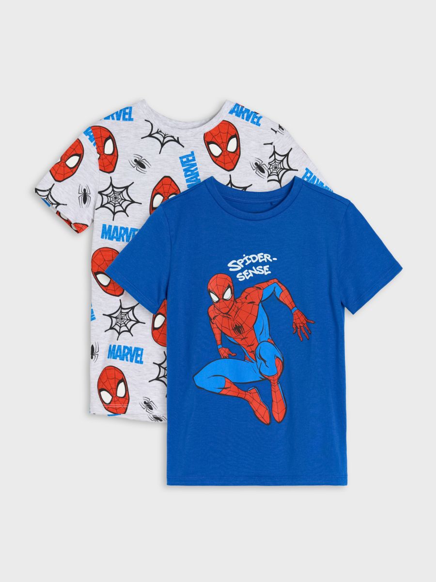 Koszulki 2 pack Spider-Man - wielobarwny - SINSAY