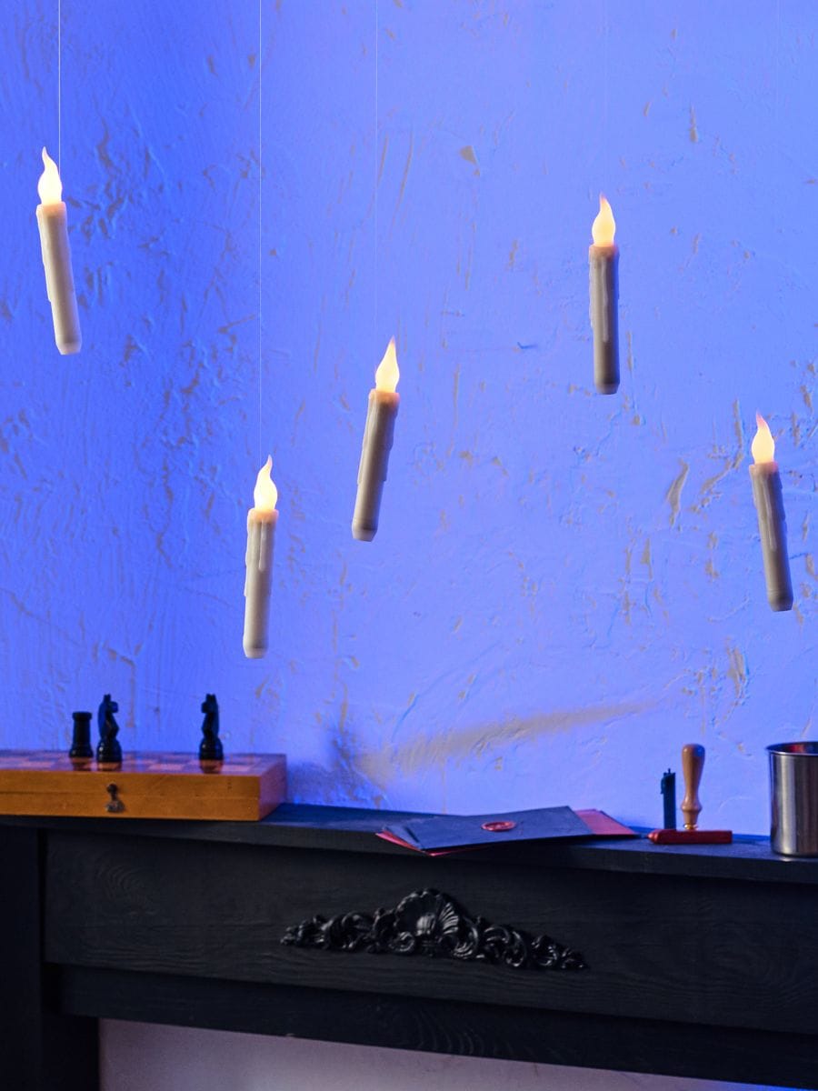 Harry Potteri võlukepp ja küünlad 11 tk - valge - SINSAY