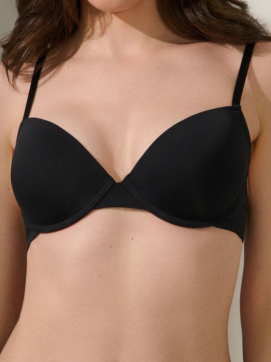 Sutien push-up - negru - SINSAY