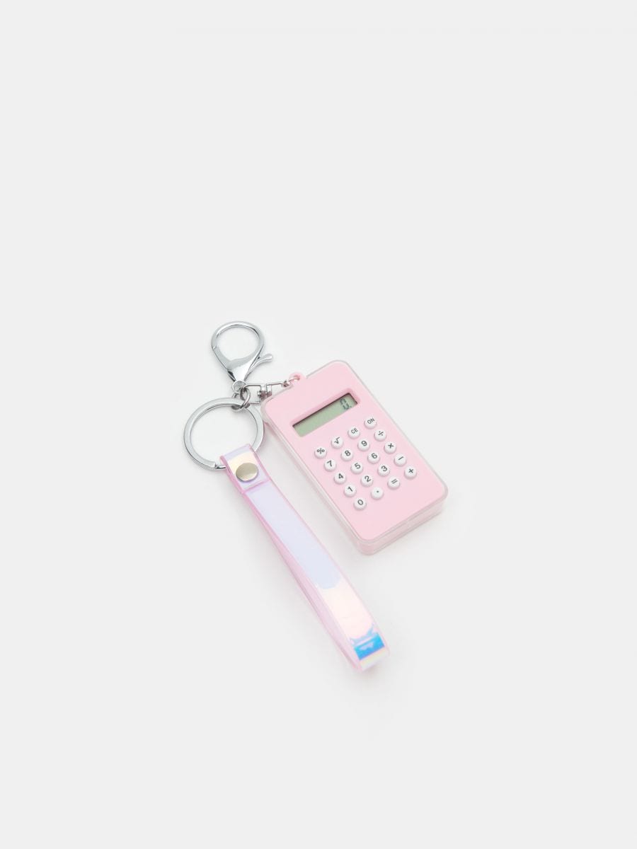Калькулятор - пастельний рожевий - SINSAY