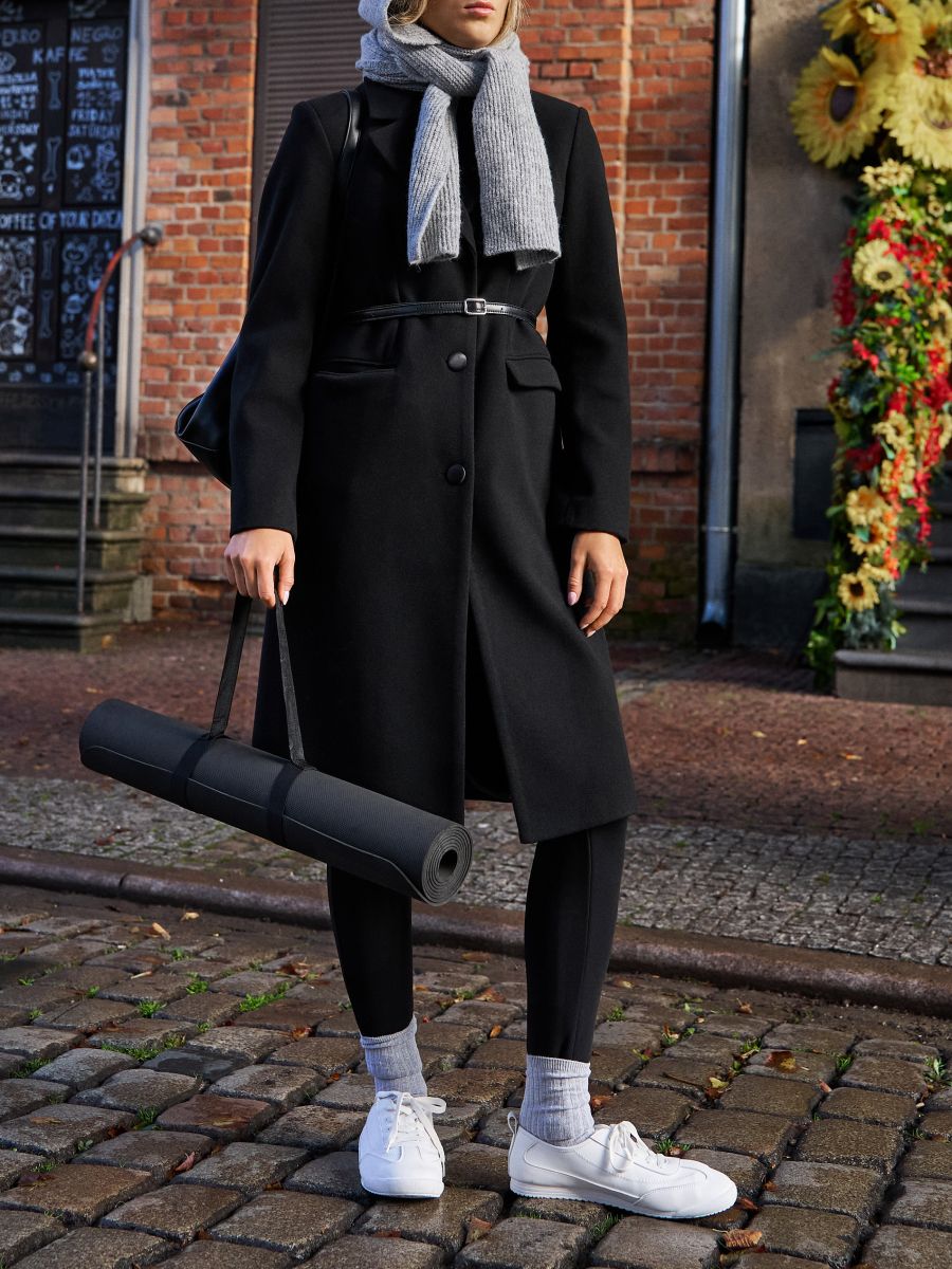 Fitnessmatte - Schwarz - SINSAY