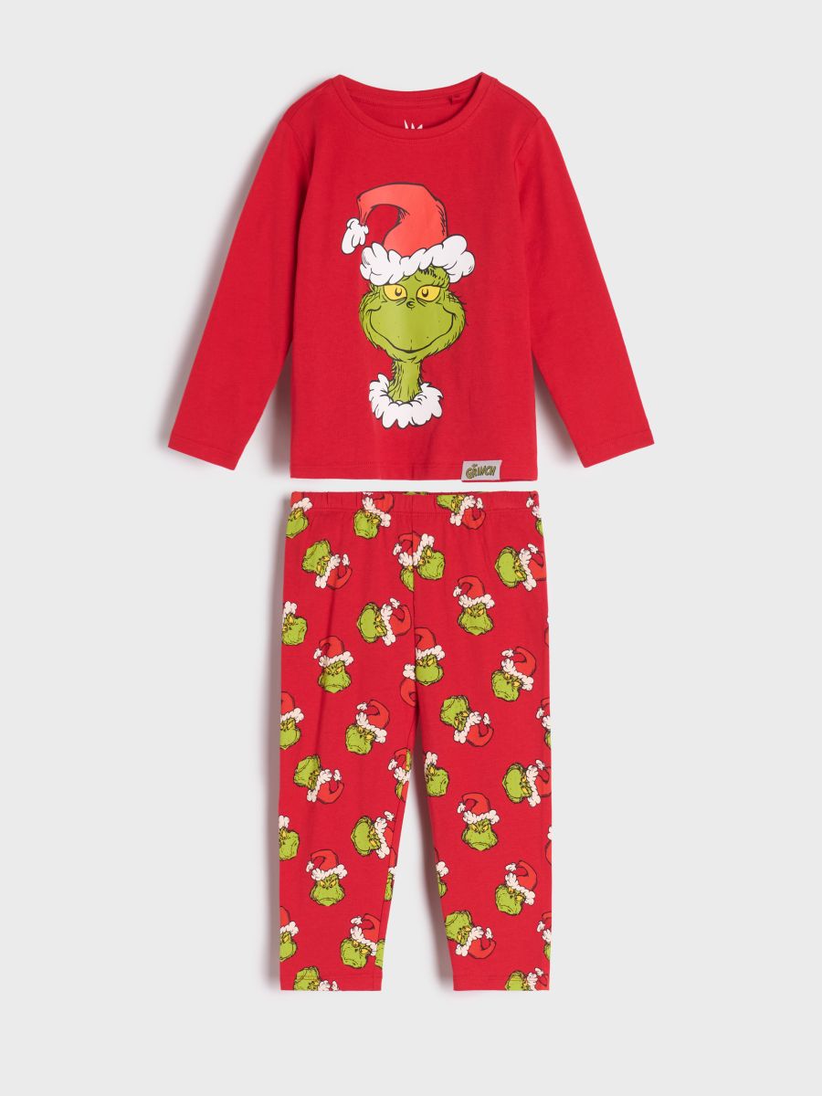 Pigiama a 2 pezzi Grinch - rosso - SINSAY