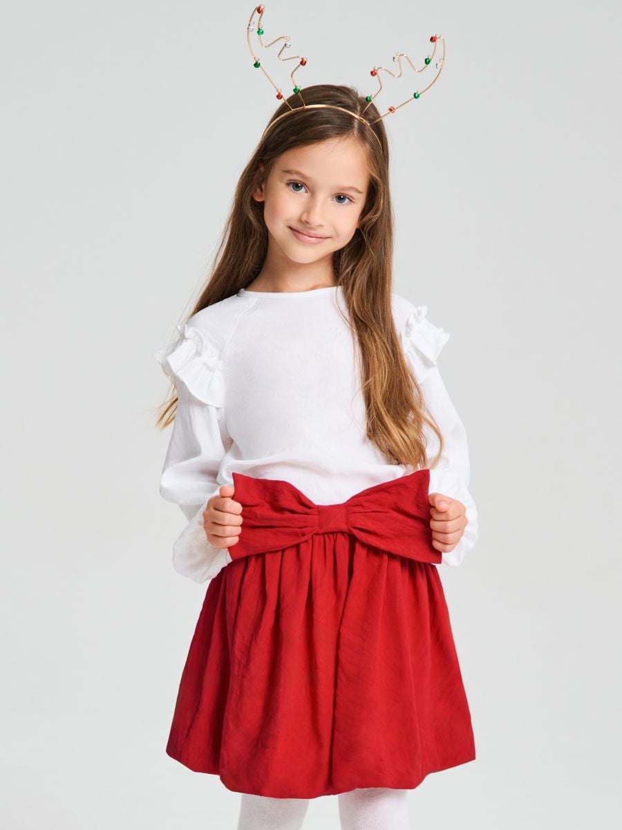 Комплект: блузка і спідниця - різнобарвний - SINSAY