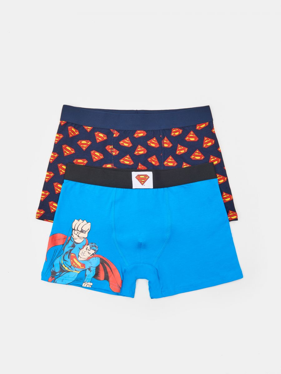 Superman - Big Men's Lic Boxers 2 Packs 