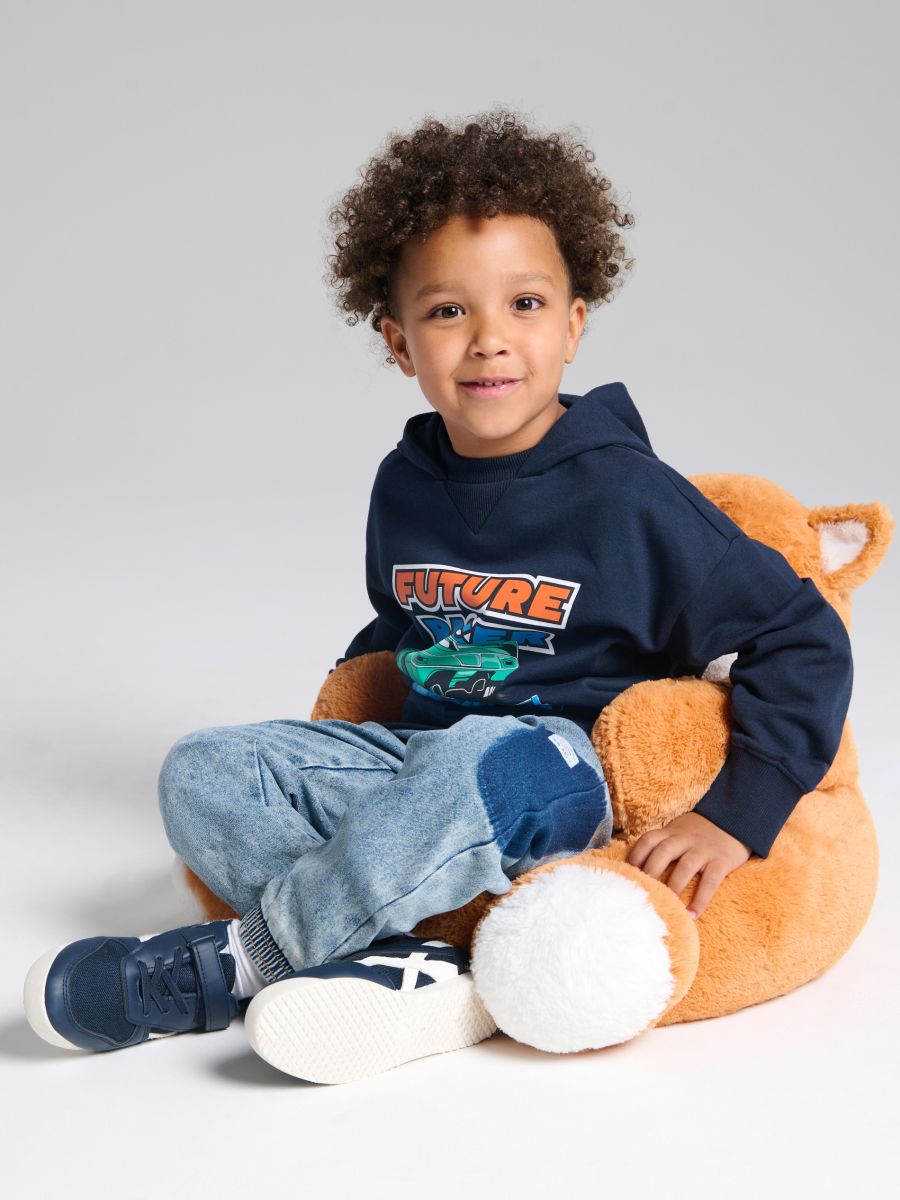 Plišani pouf u obliku životinje - narandžasta - SINSAY