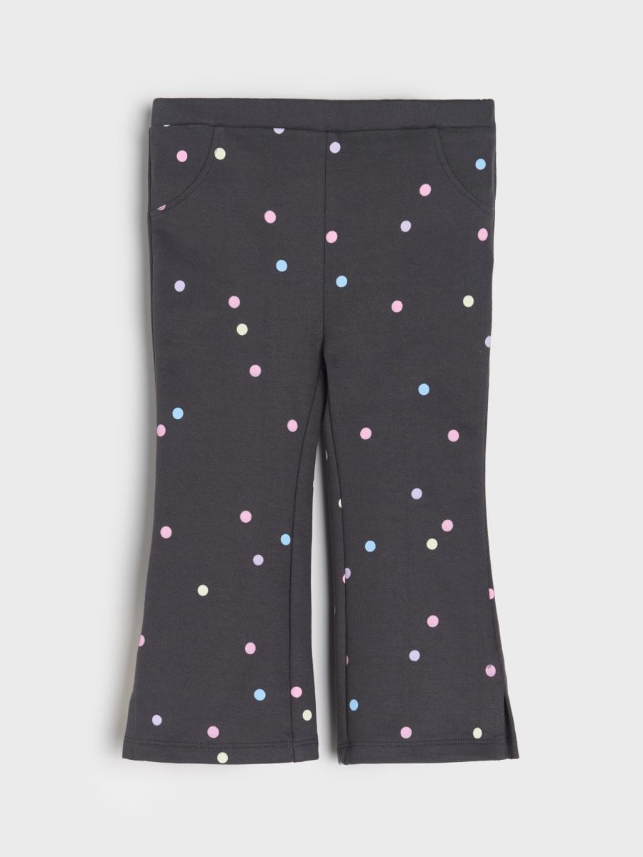 Pantaloni mai călduroși - negru-antracit - SINSAY