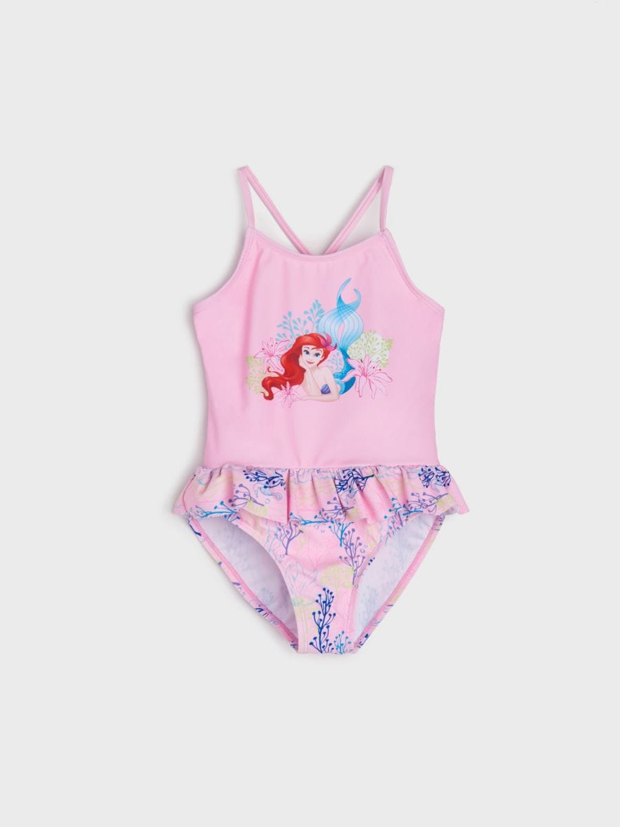 The Little Mermaid swimsuit Color pastel pink SINSAY 0280D 03X