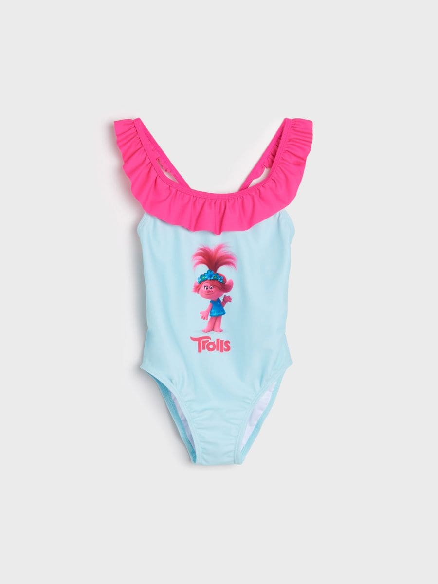 Trolls swimsuit Color pale turquoise SINSAY 0283D 06X