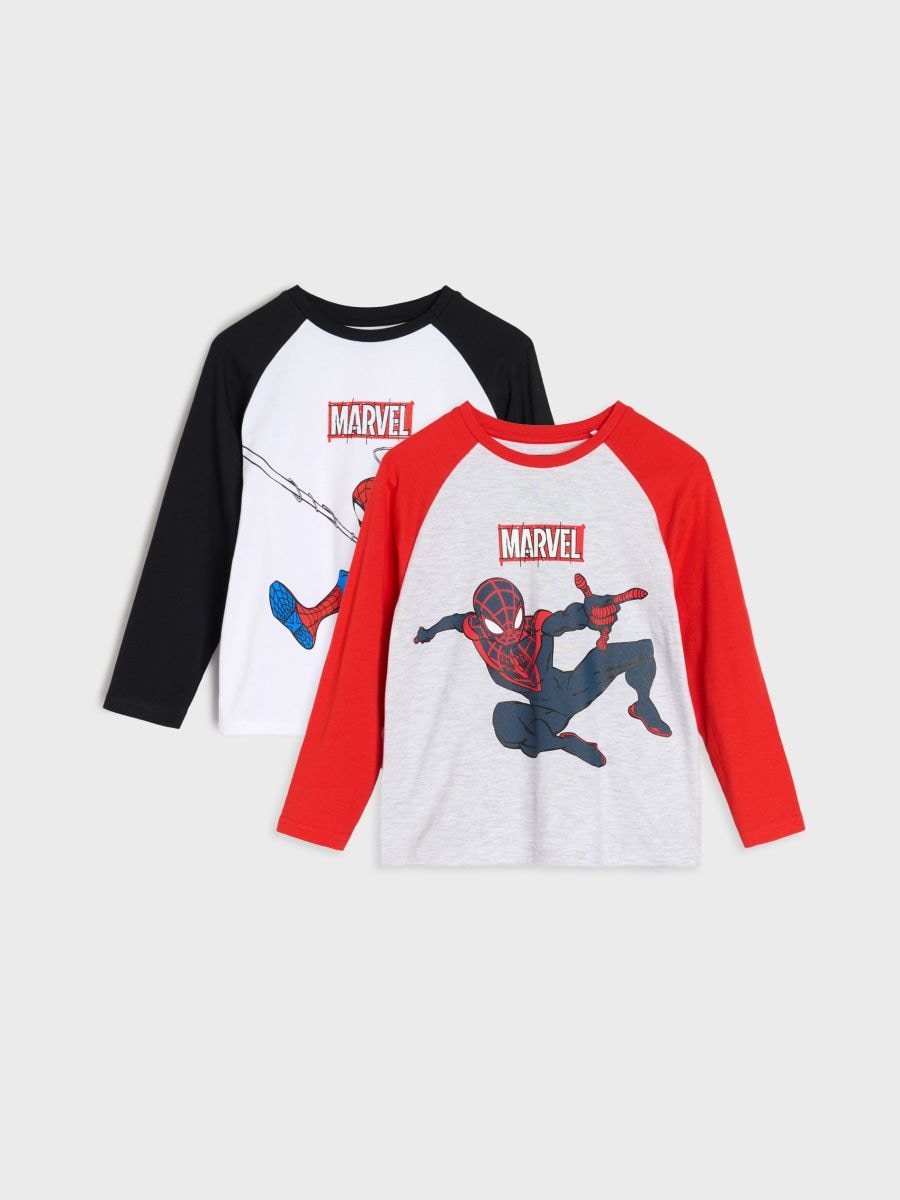 2er-Pack Langarmshirts Spider-Man - Mehrfarbig - SINSAY