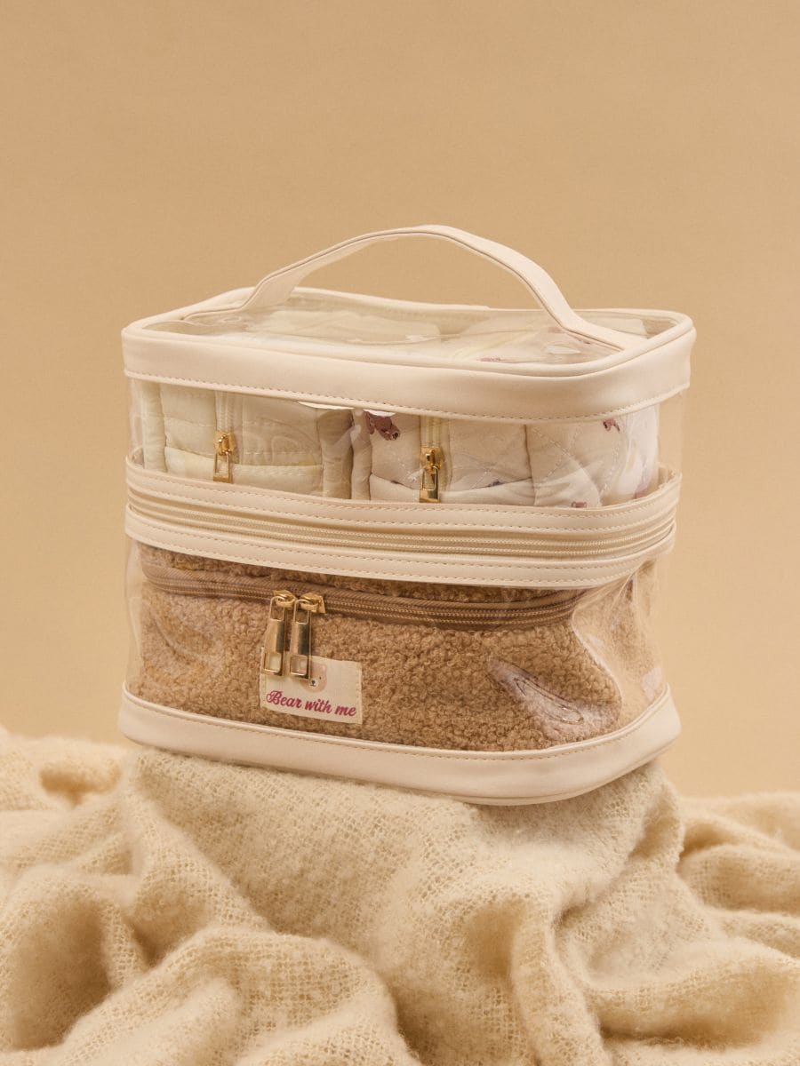 Kosmeetikakotid 4 tk pakk - mitmevärviline - SINSAY