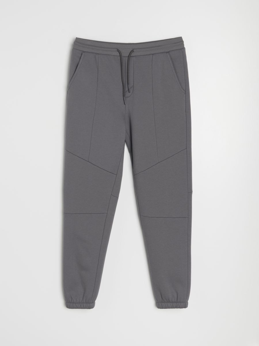 Pantaloni jogger - gri-închis - SINSAY