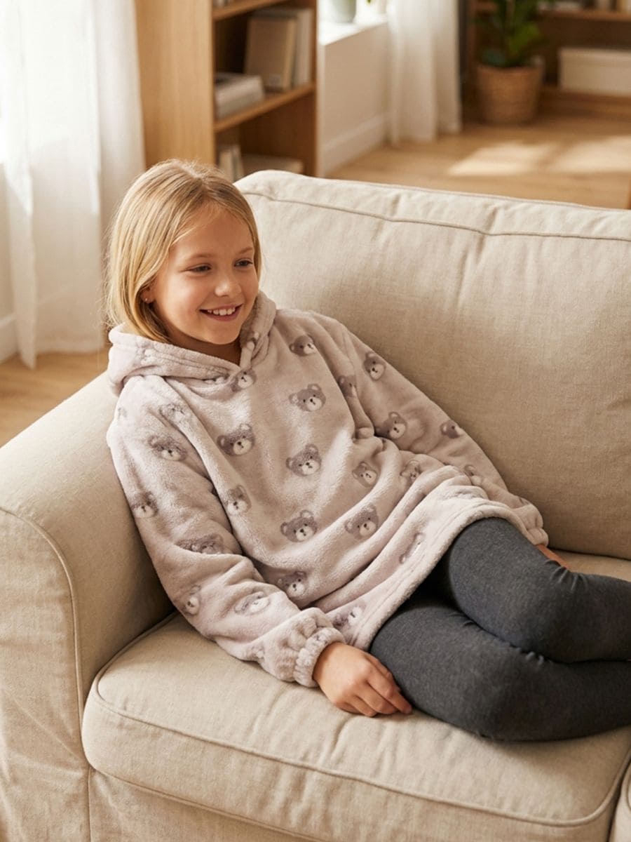 Snuddie dukserica - BEŽ - SINSAY