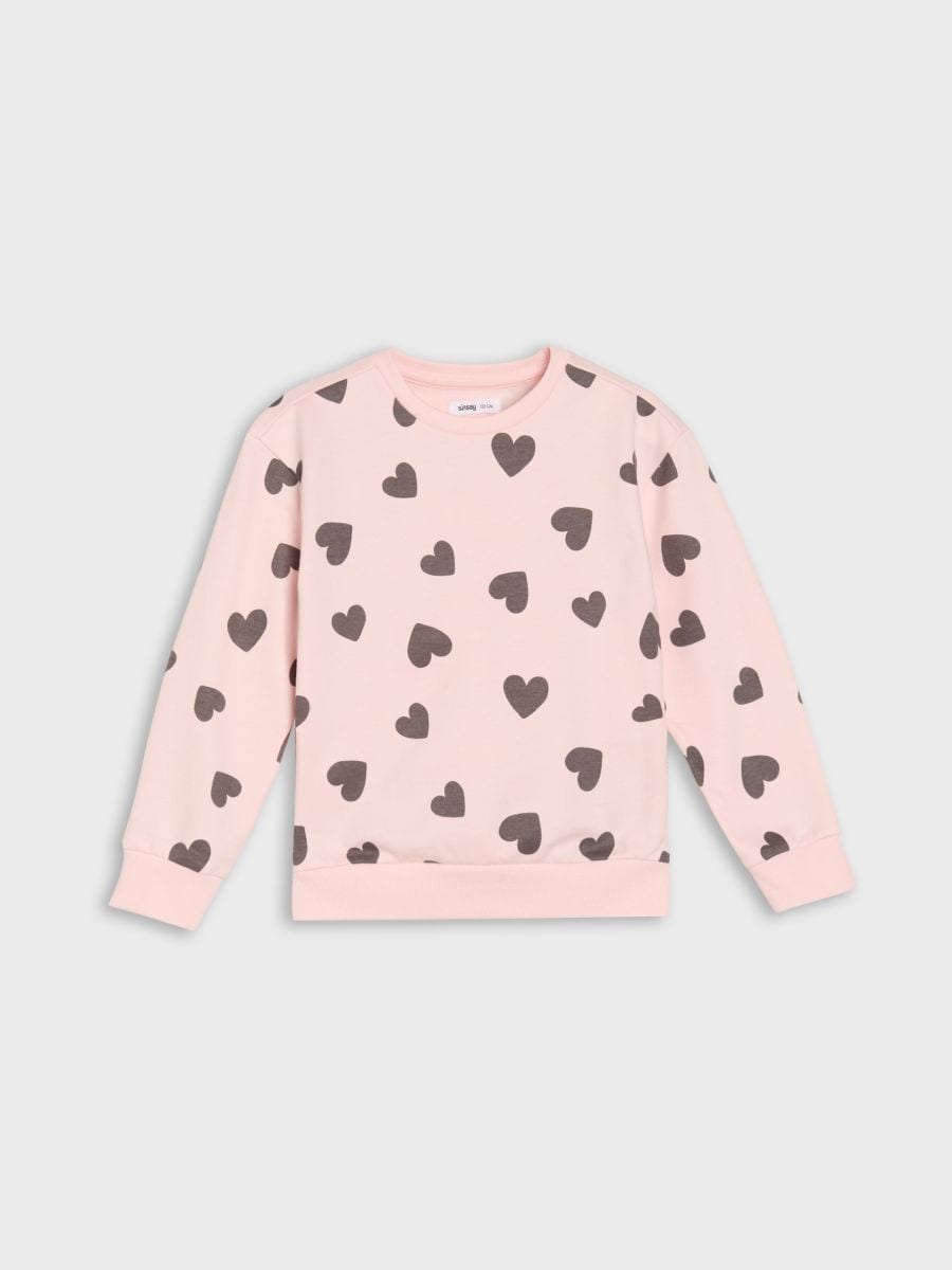 Crewneck pulóver - pasztellpink - SINSAY