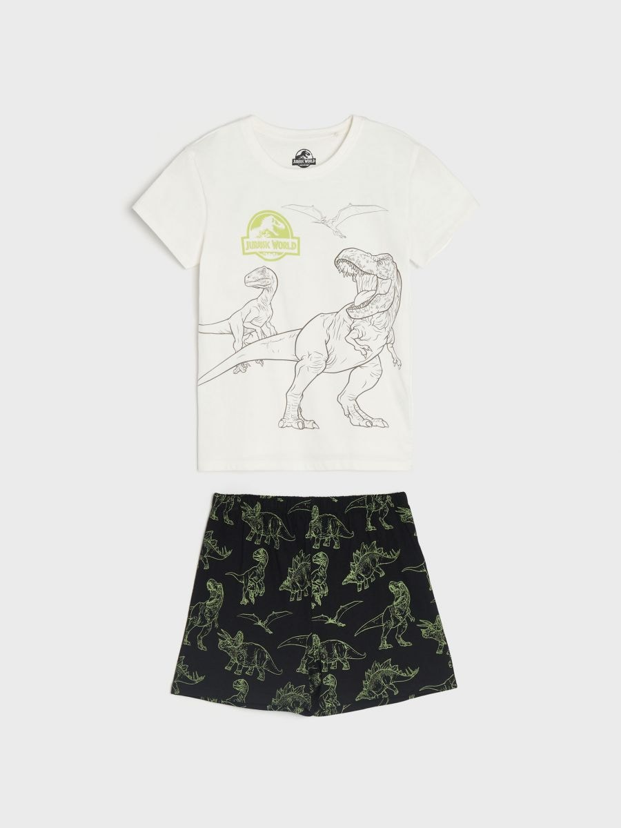 Комплект пижама Jurassic World - кремав - SINSAY