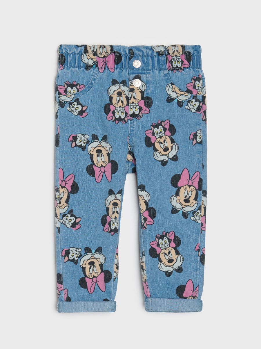 Τζιν παντελόνια Minnie Mouse - μπλε - SINSAY