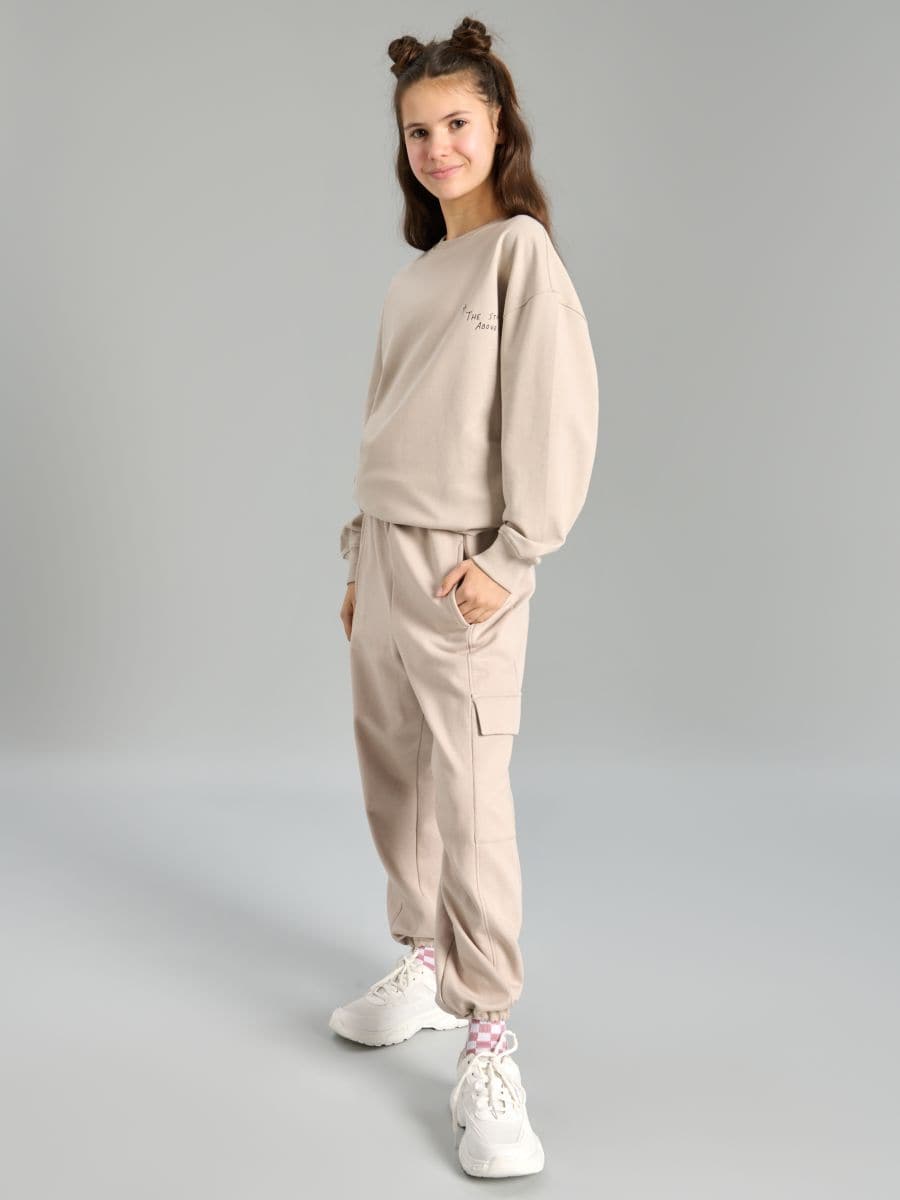 Pantalone - BEŽ - SINSAY