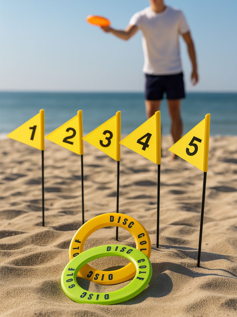 Zestaw do rzucania frisbee - wielobarwny - SINSAY