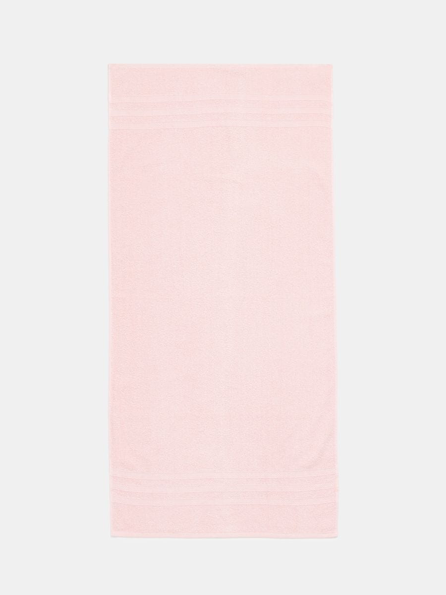 Pamučni peškir - pastelno roze - SINSAY