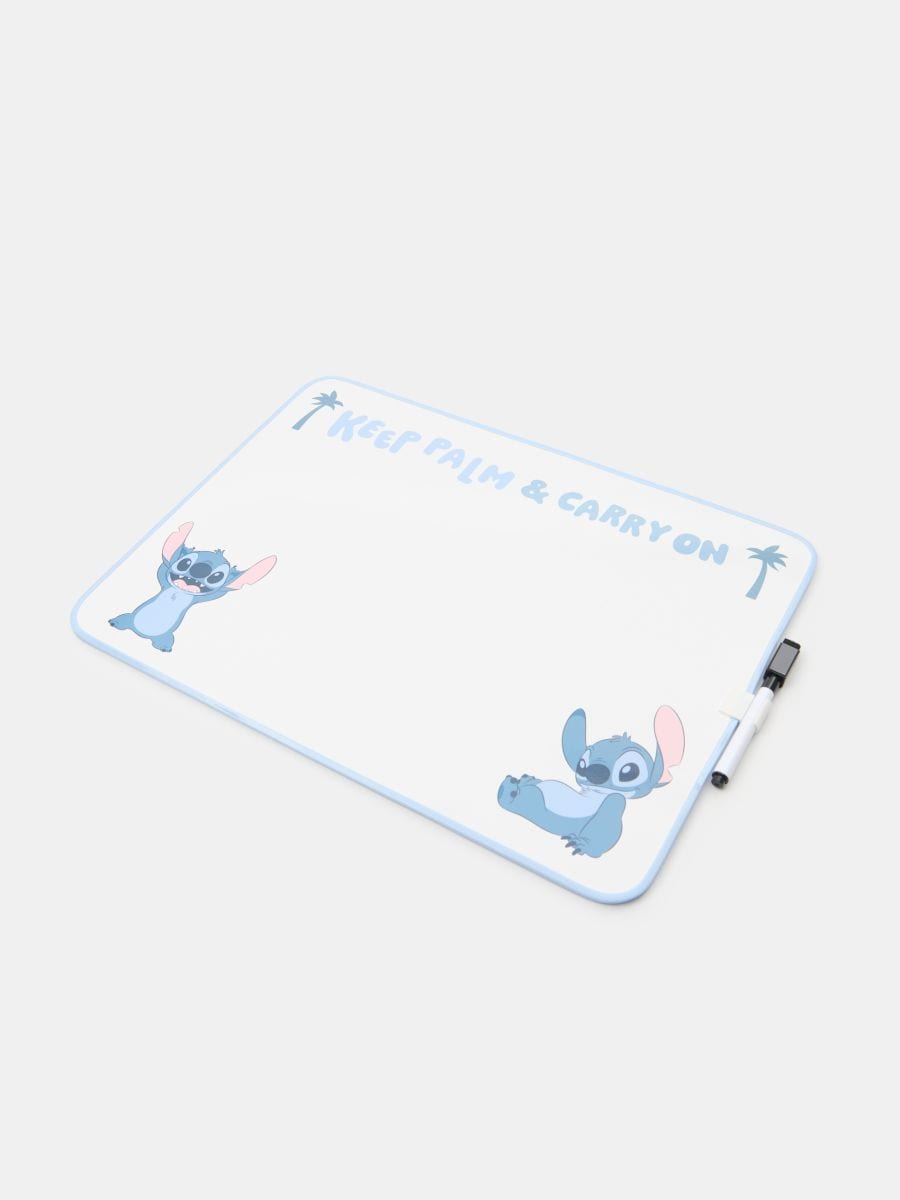 Lavagna con pennarello cancellabile Stitch - blu - SINSAY